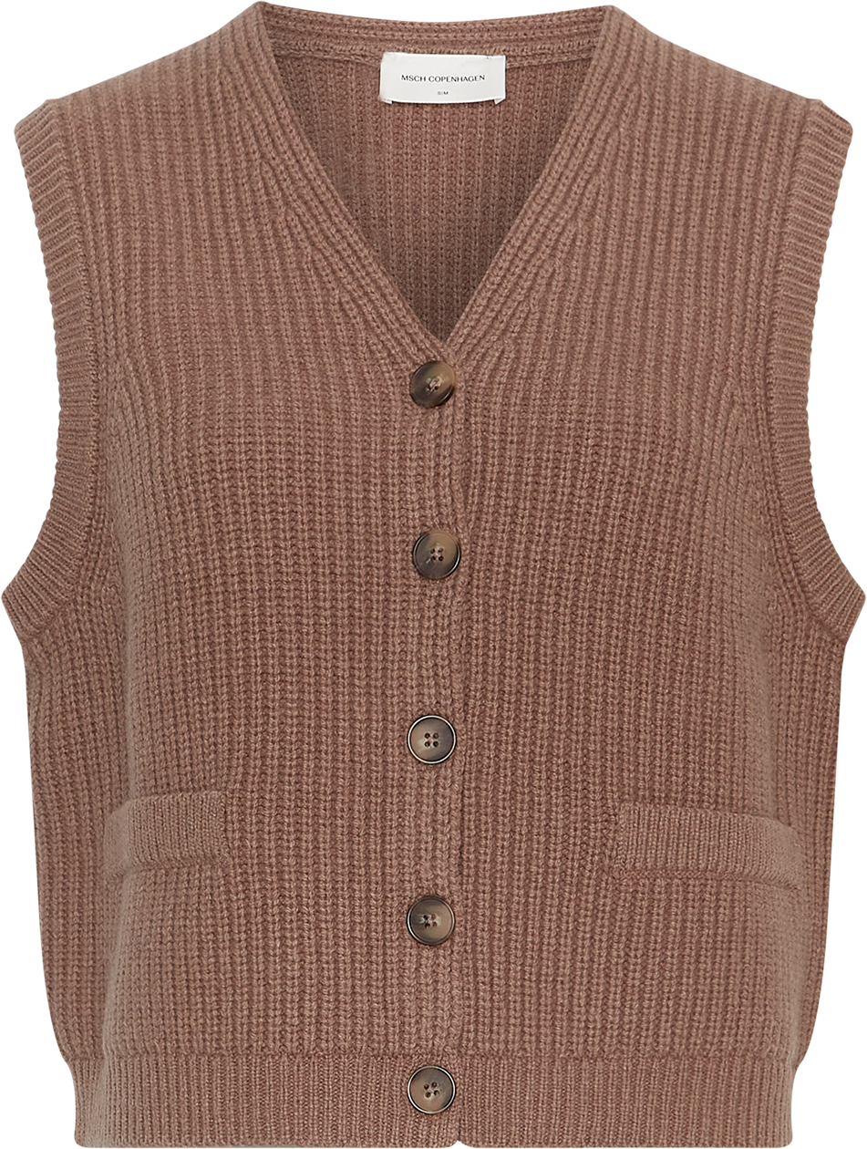 MSCHRiani Amaria Vest  – Mountain Trail Melange, front