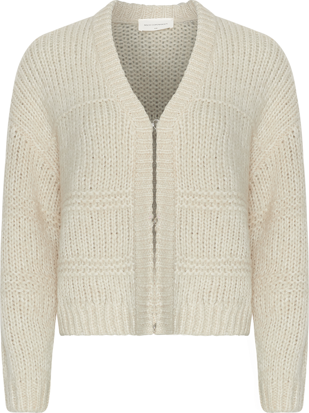 MSCHLeilani Heidi Cardigan – Oatmeal Melange, front