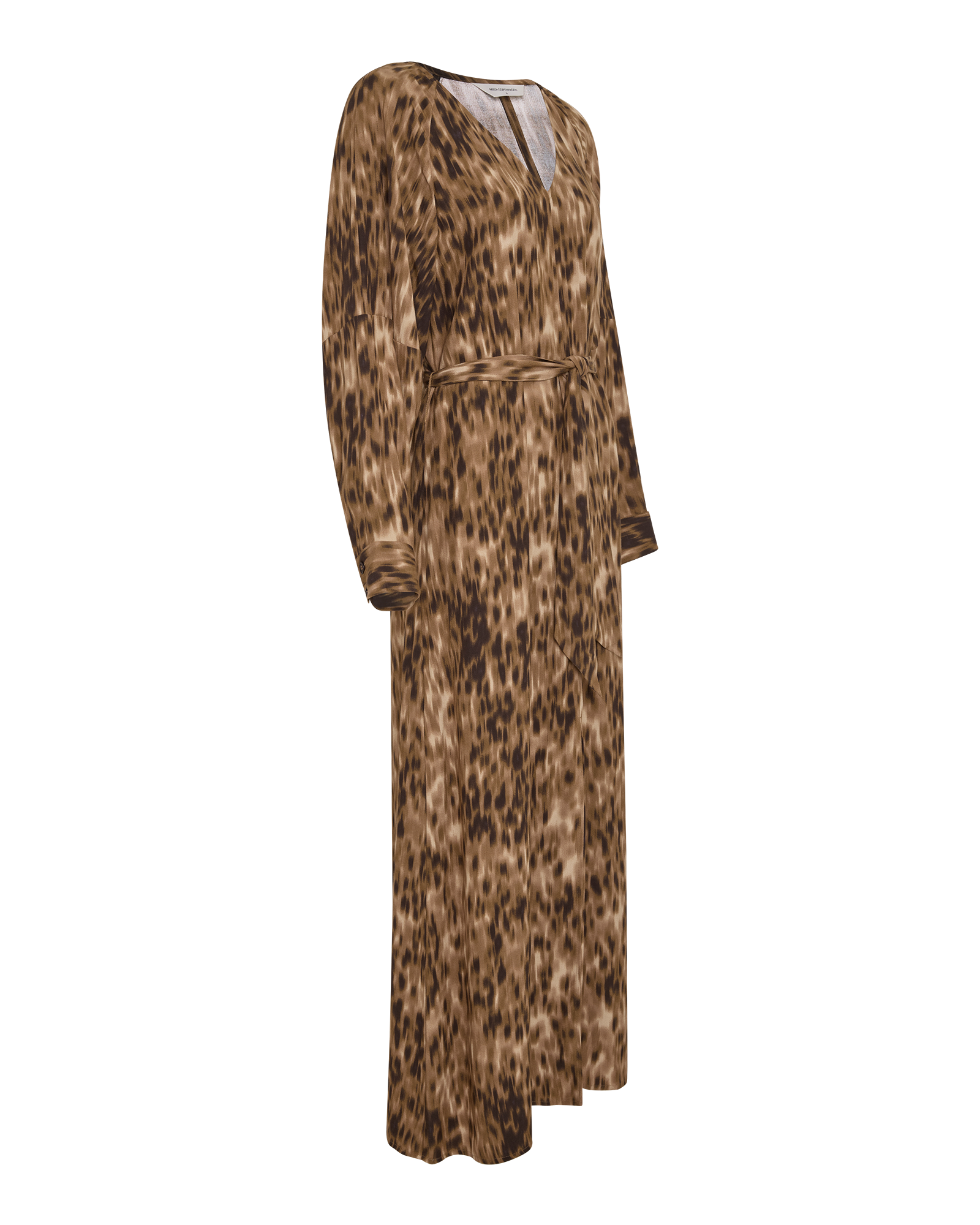 MSCHTeia Dress AOP – Tannin Abstract, close-up