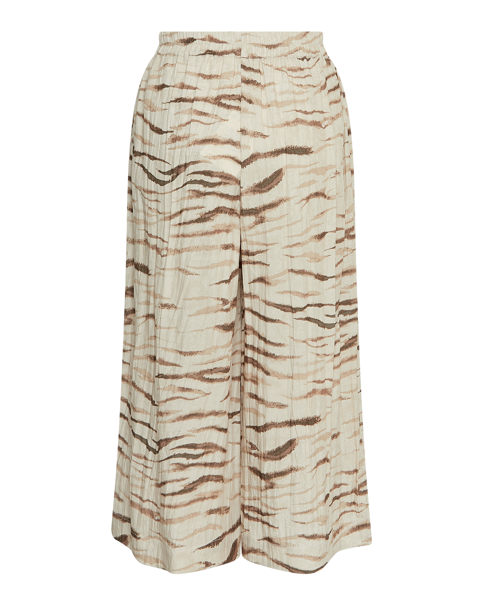 MSCHTania HW Ankel Pants AOP – Oatmeal Zebra, back