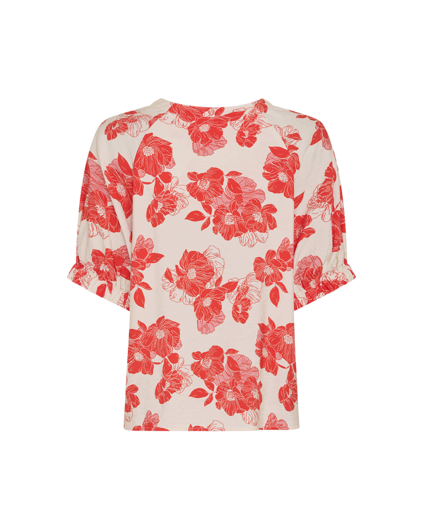 MSCHVilda 2/4 Top AOP – ORANGE.COM FLWR, back