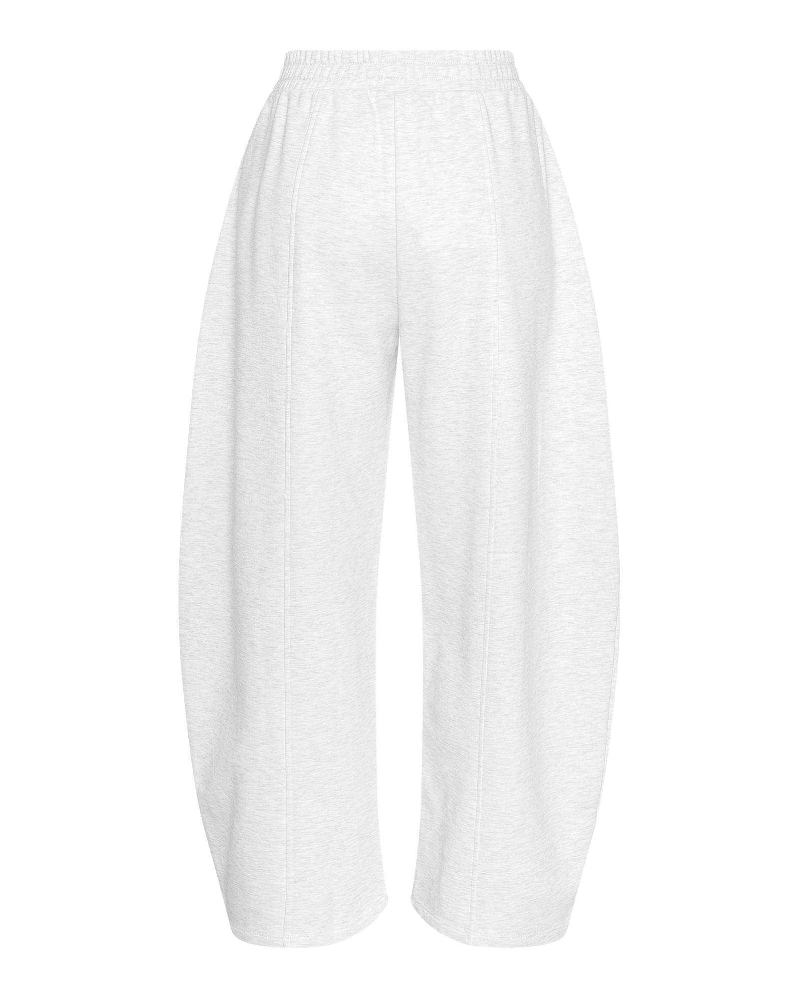 MSCHBriena Sweat Pants – Light Gray Melange, back