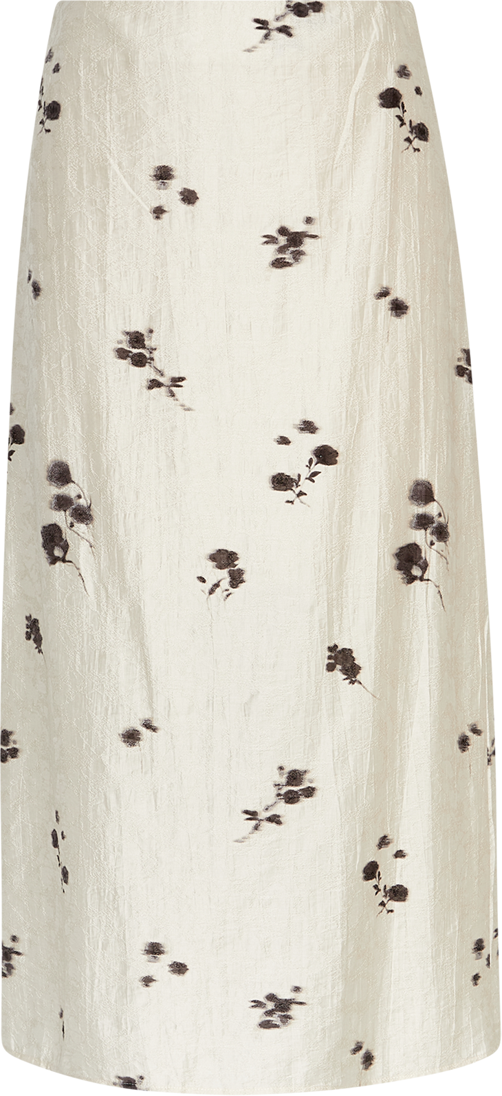 MSCHRianne Skirt AOP – Oatmeal Flower, front