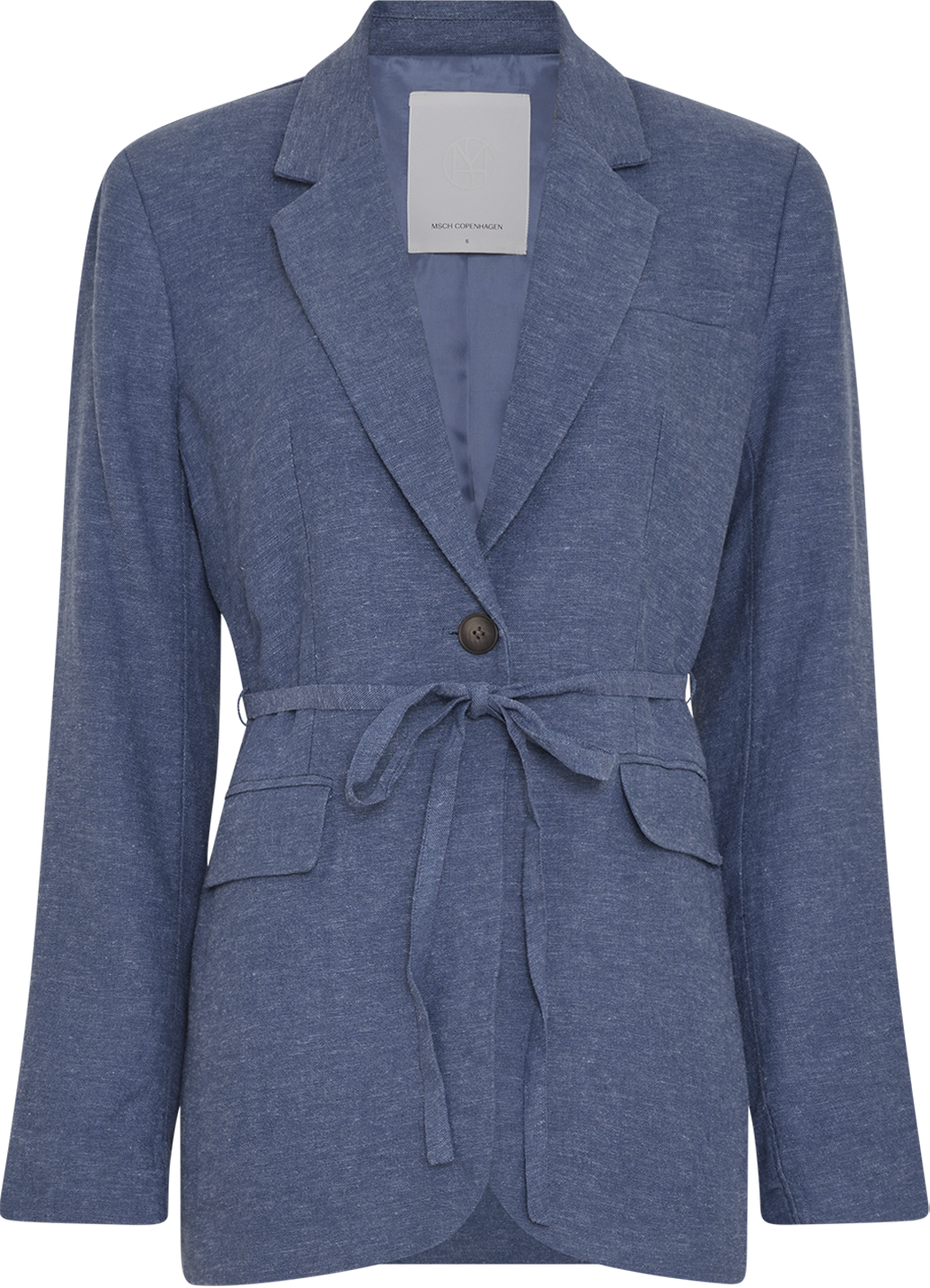 MSCHViana Ginia Blazer – Vintage Indigo Melange, front