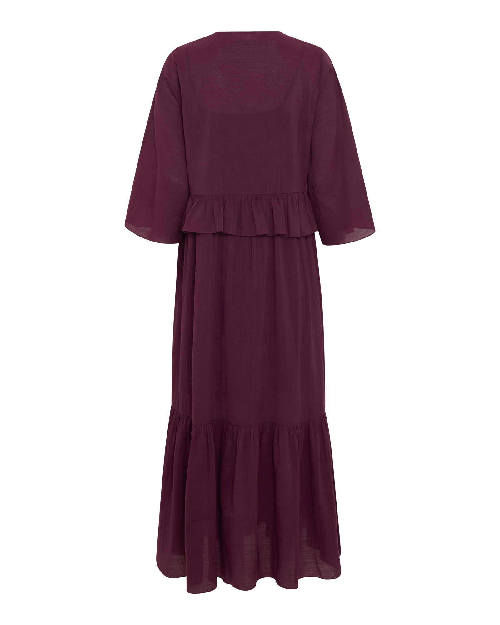 MSCHBeata 3/4 Dress – Potent Purple, back