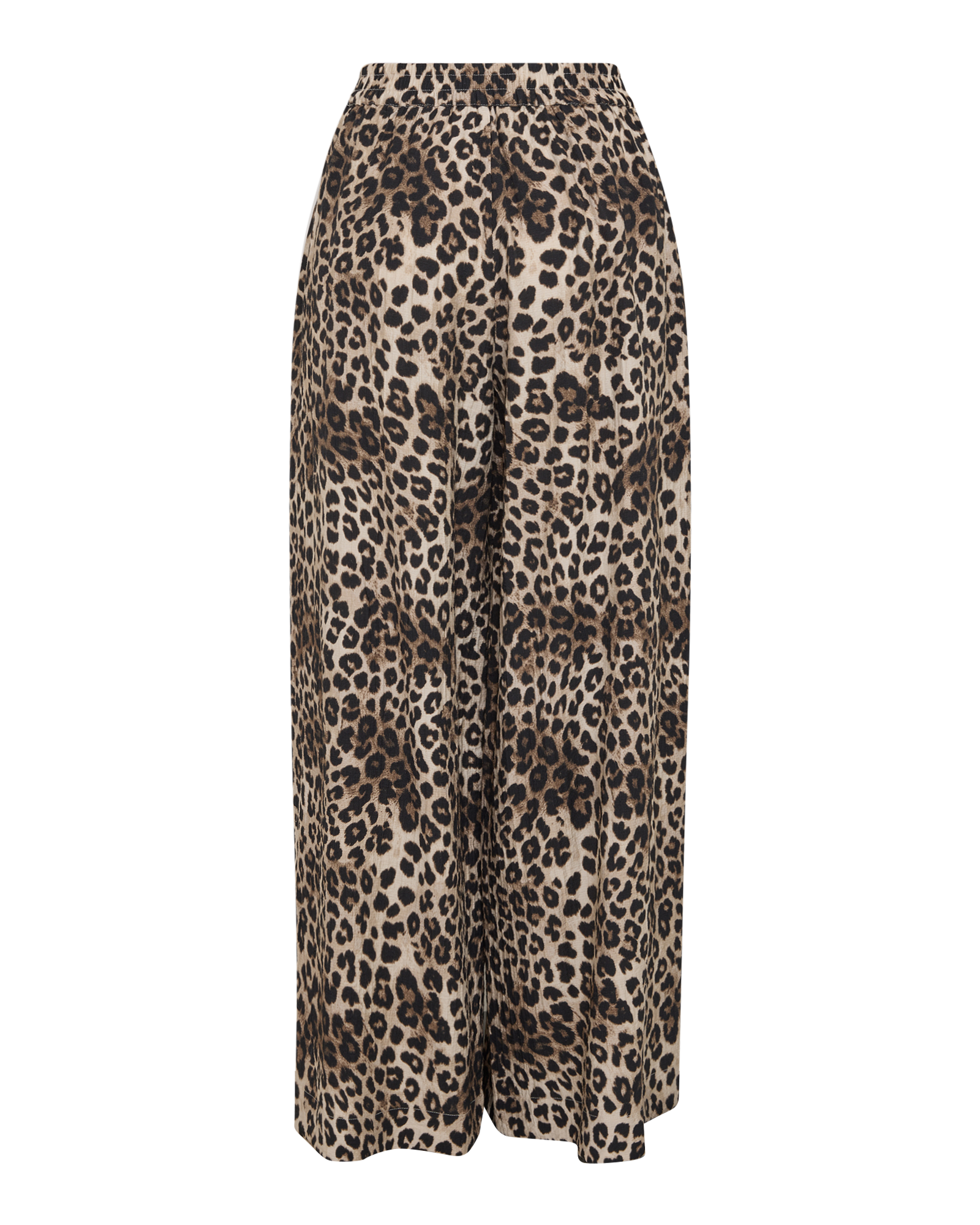 MSCHTimea Vlora HW Wide Pants AOP – Shiitake Leo, back