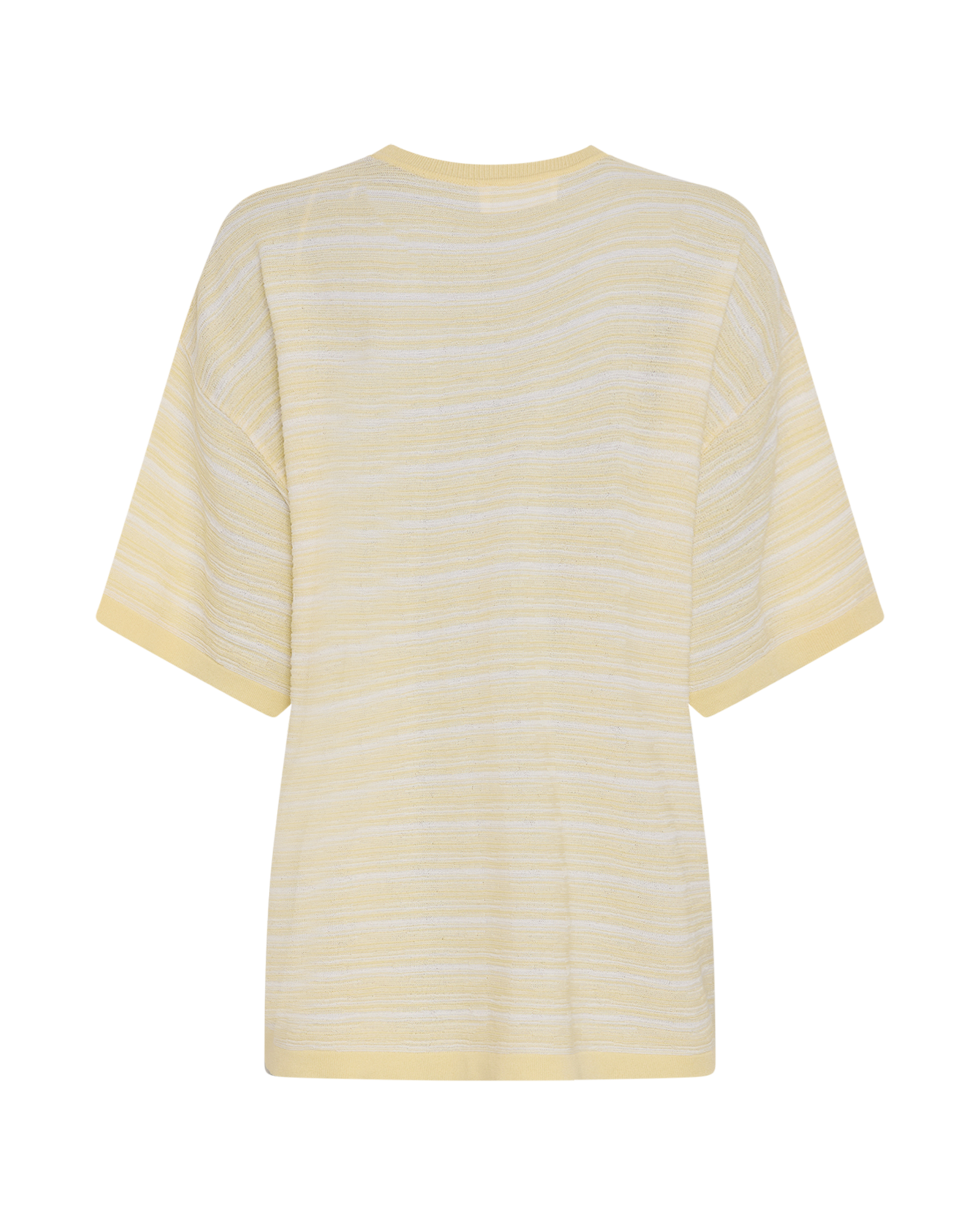 MSCHVia Terine Tee STP – Mellow Yellow / Egret, back