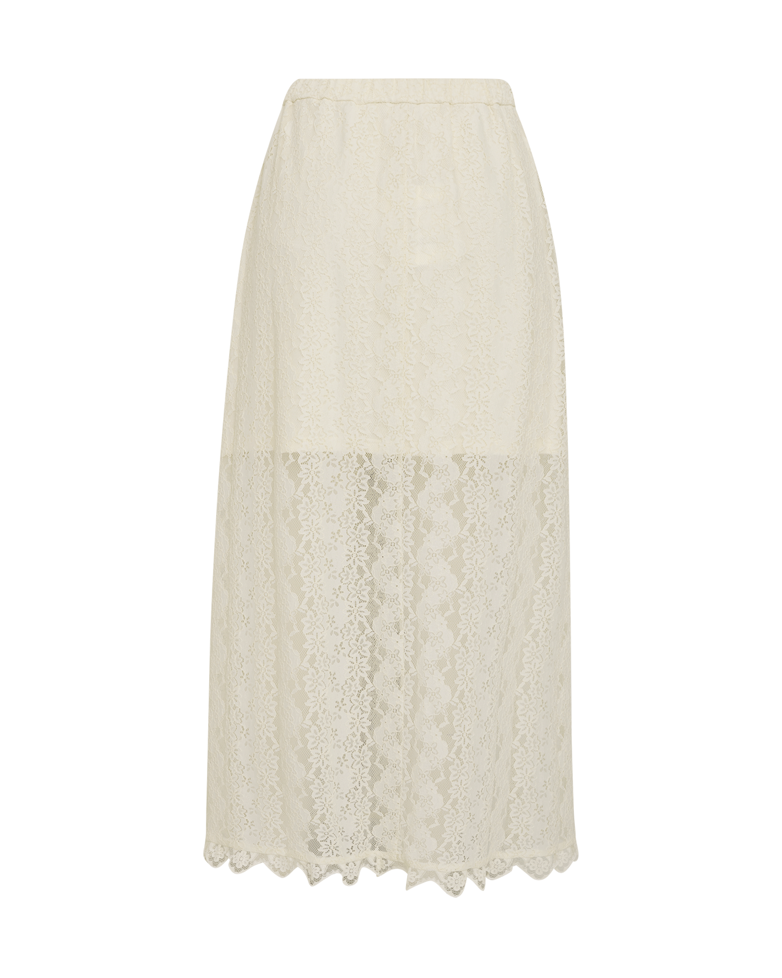 MSCHFlorelle Skirt – Bleached Sand, back