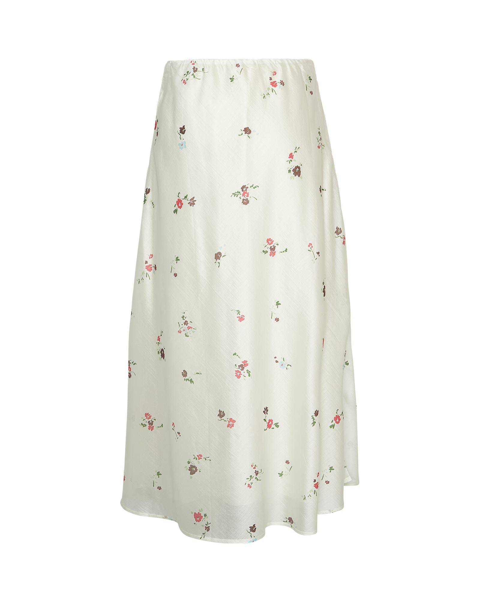MSCHFaustina Skirt AOP – Sand Flower, back