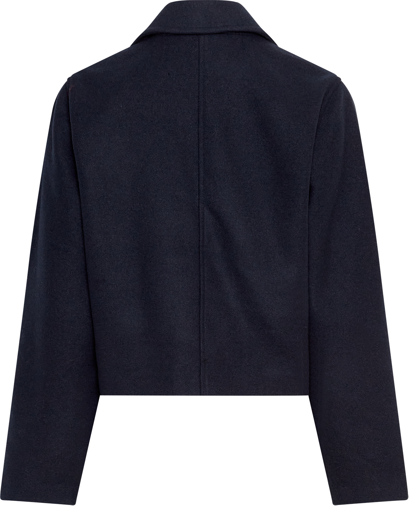 MSCHKeola Secilia Wool Short Jacket – Sky Captain, back