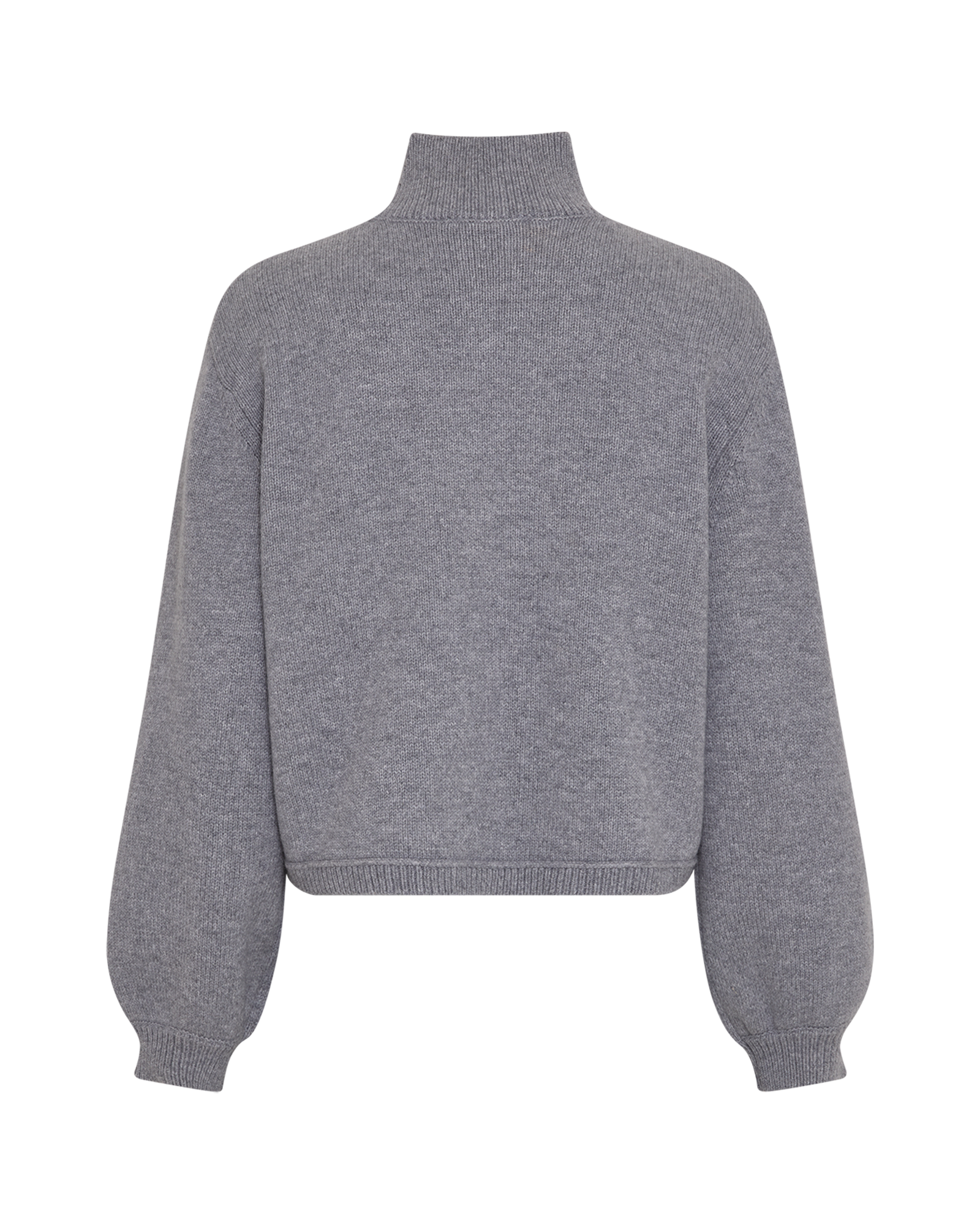 MSCHWila Tetri M Pullover – Mid Gray Melange, back