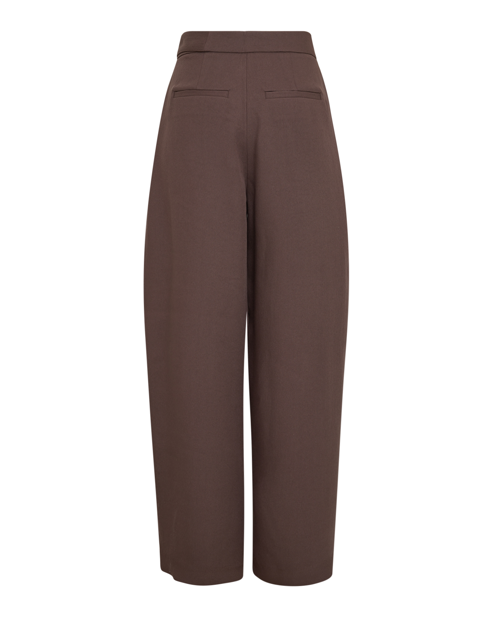 MSCHZein Esteriane HW Pants – Hot Fudge, back