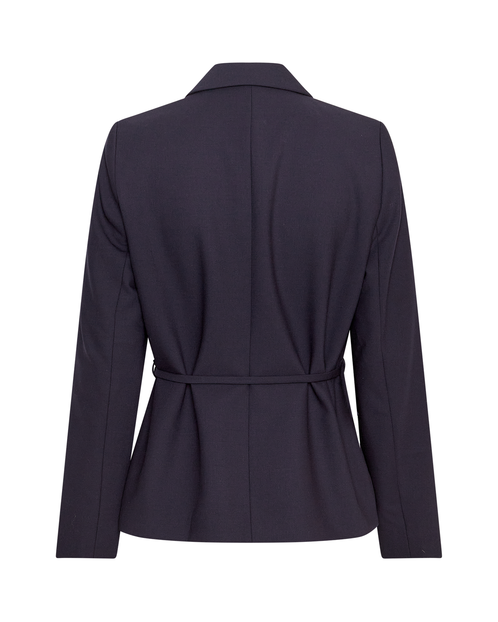 MSCHFreylia Straight Blazer – Maritime Blue Melange, back
