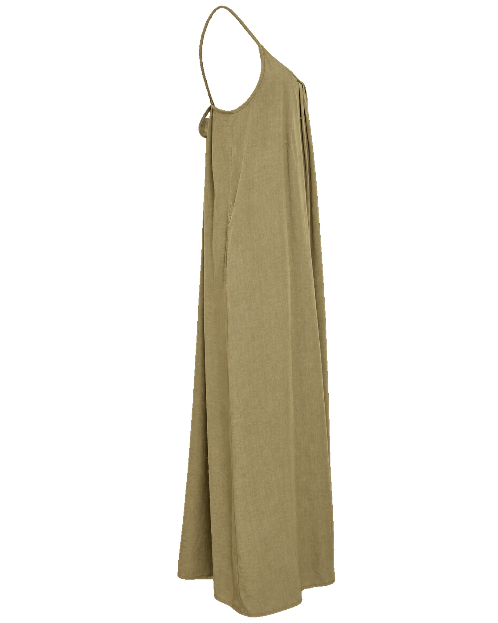 MSCHLilia Daria Strap Dress – DRIED HERB, back