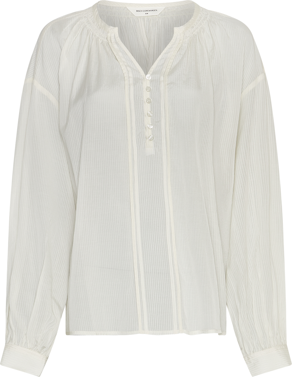 MSCHGabrielle Top – Egret, front