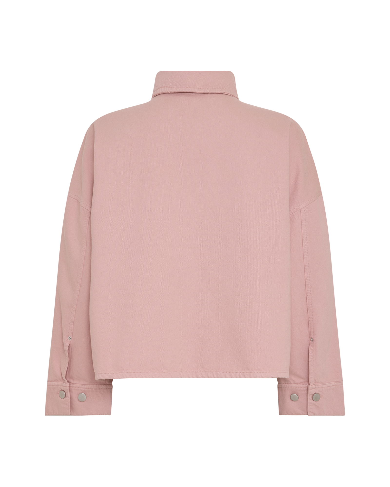 MSCHLoa Ela Denim Shirt – Pale Mauve Washed, back