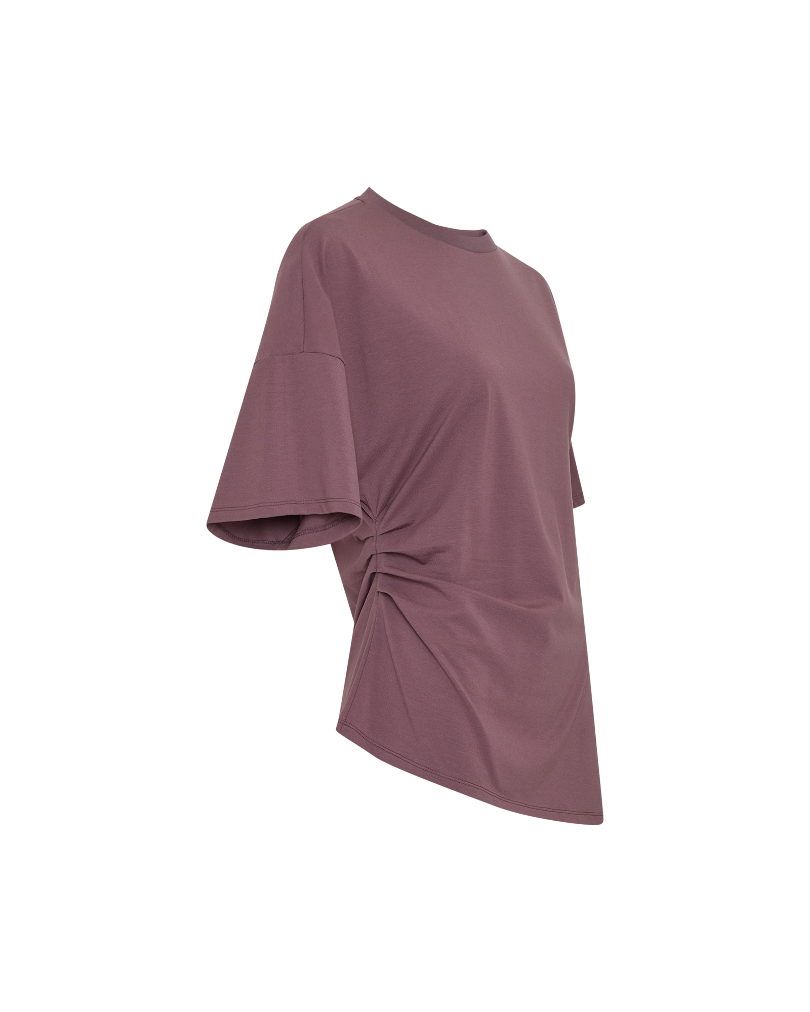 MSCHElma Tee – HUCKLEBERRY, close-up