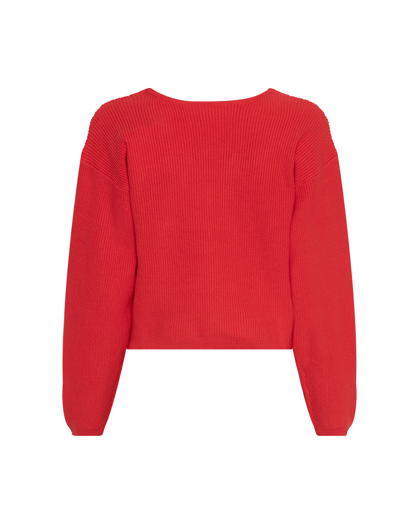 MSCHKlaka Cardigan – Flame Scarlet, back