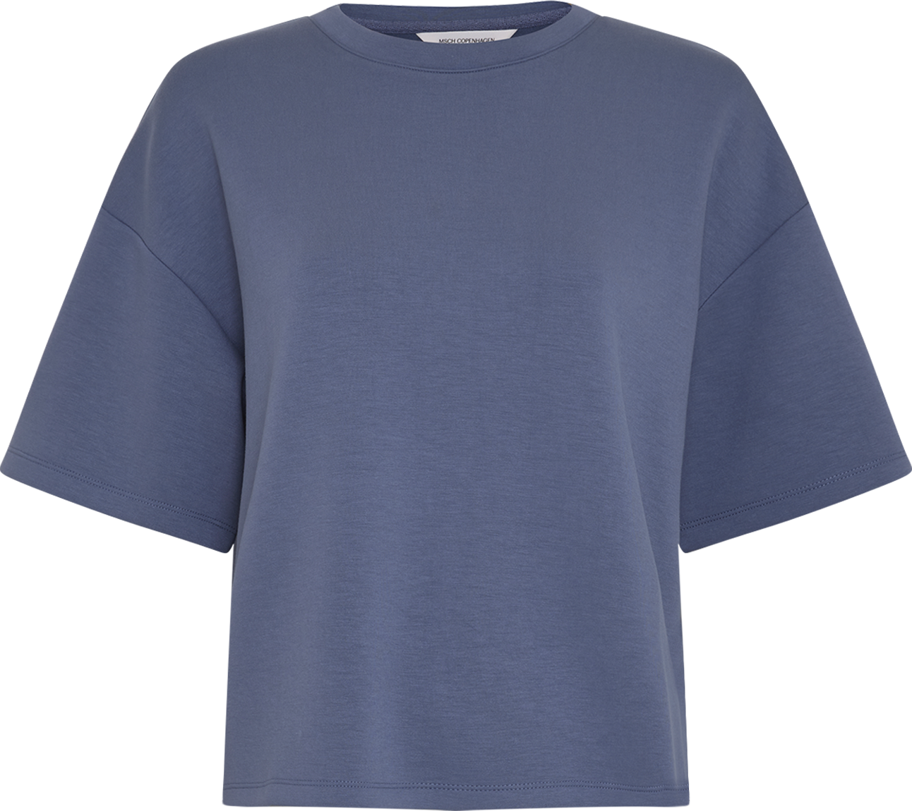 MSCHNilda Ima Q SS Sweatshirt – Vintage Indigo, front