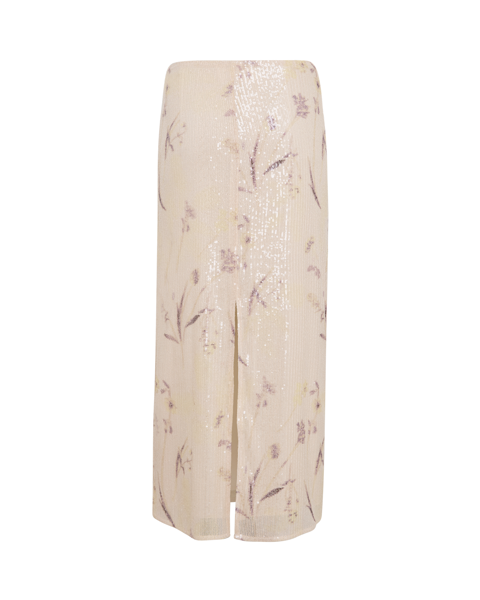 MSCHAmina HW Skirt AOP – BIRCH FLOWER, back