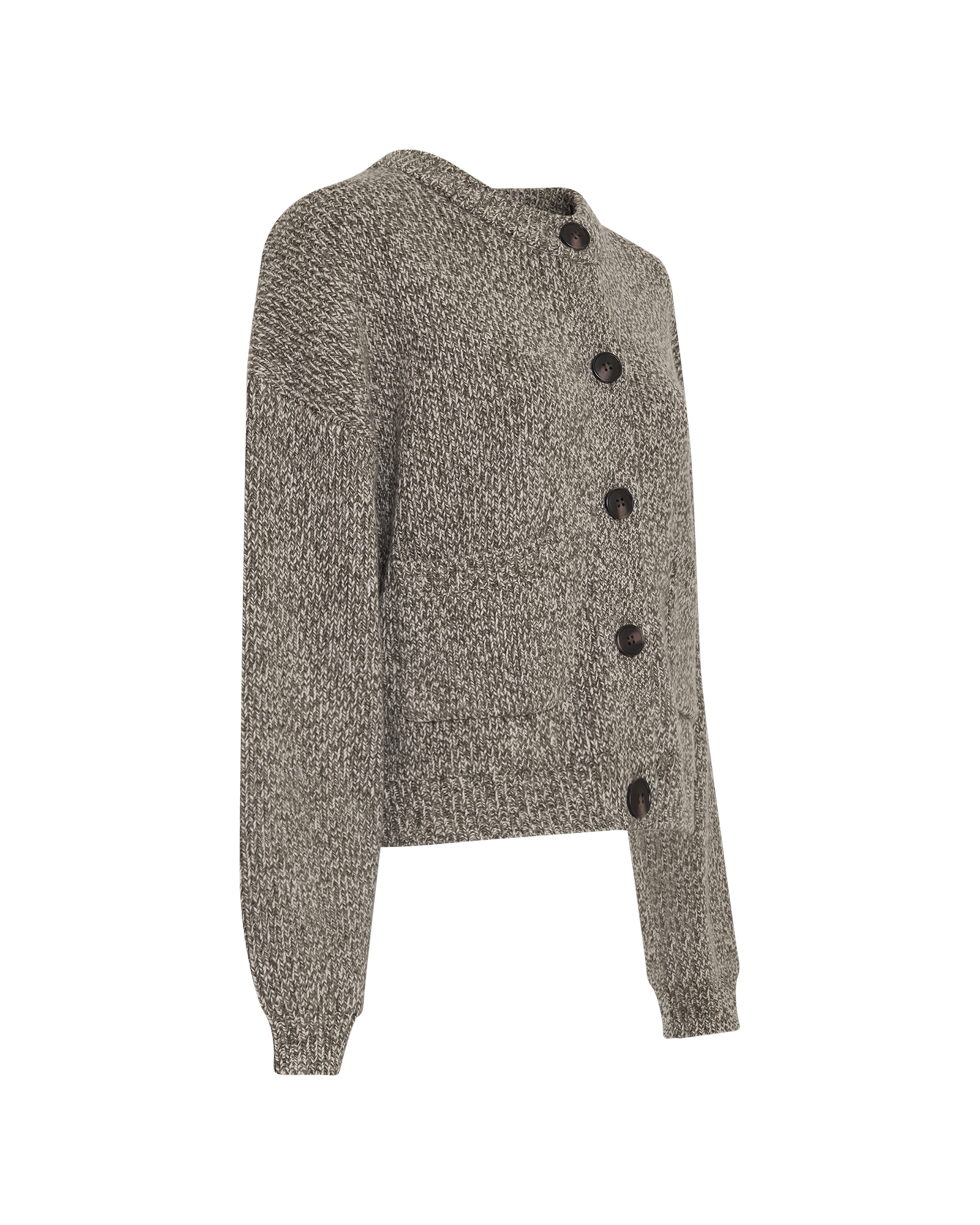 MSCHTrinity Lissi Cardigan – Kalamata Melange, close-up