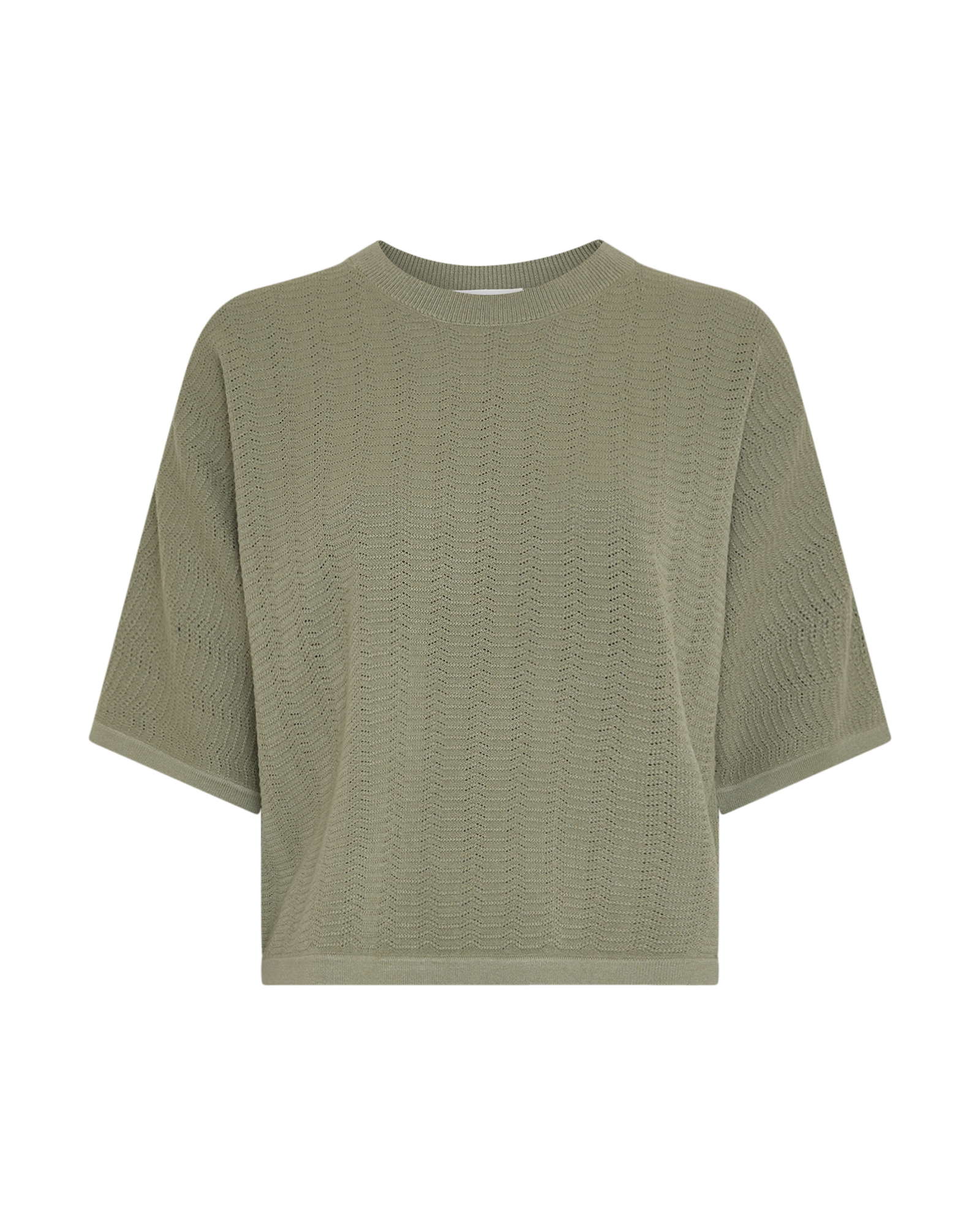 MSCHAlexie 2/4 Pullover – Oil Green, front