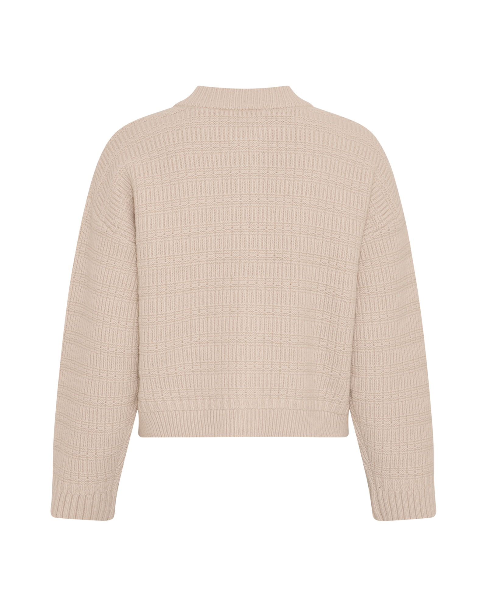 MSCHWarnee Cardigan – Oatmeal, back