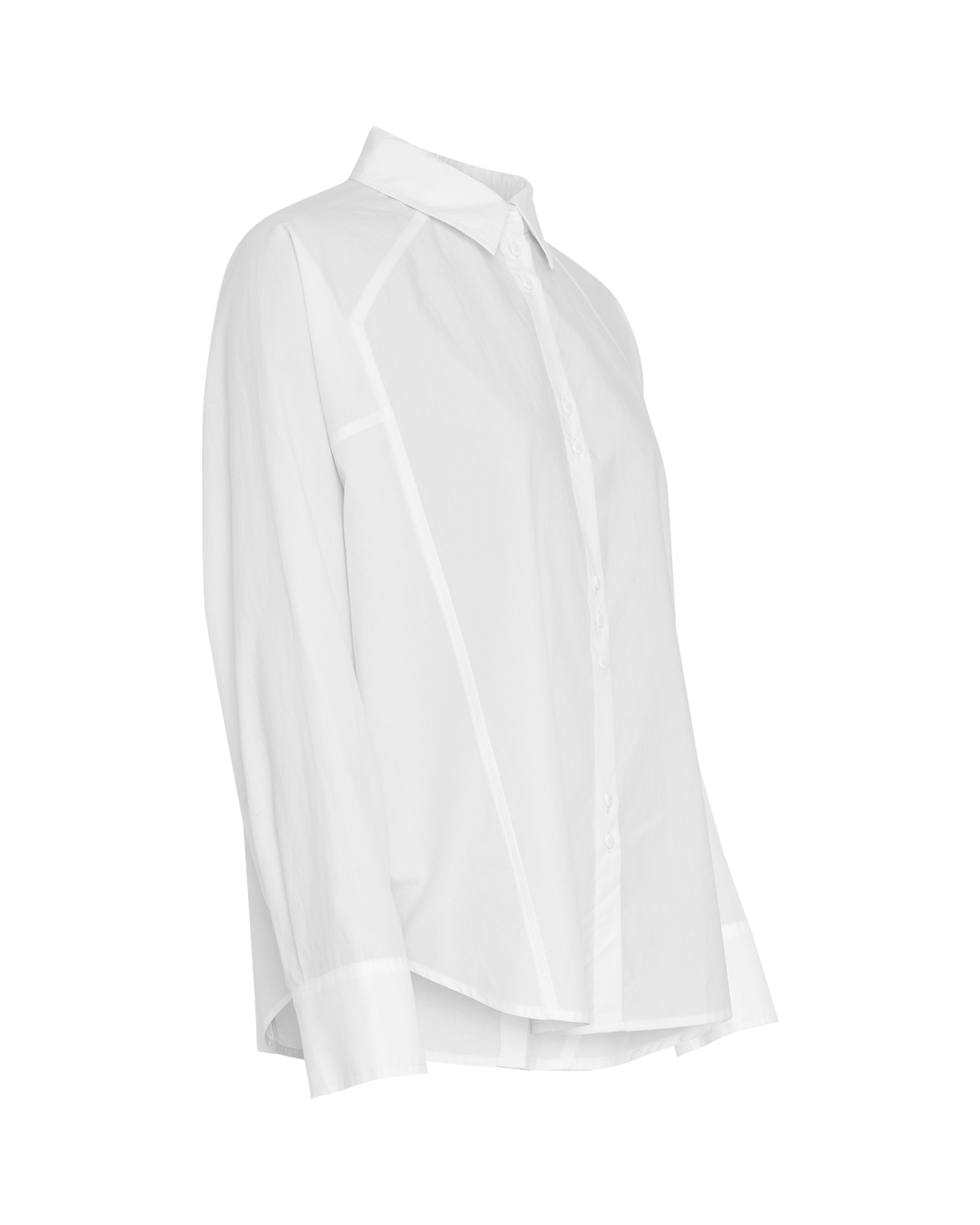 MSCHSusana Selmina Shirt – Bright White, close-up