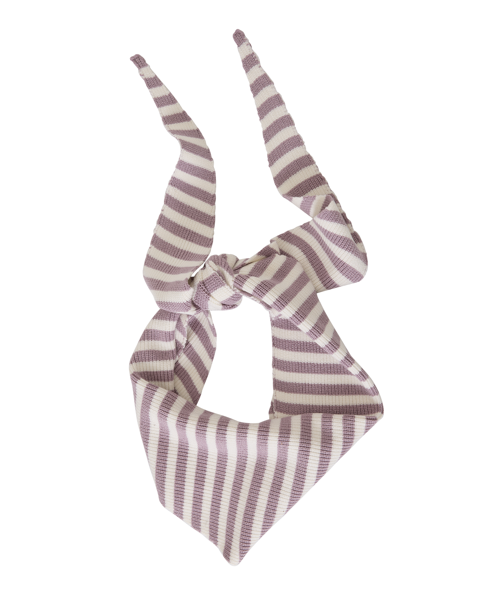 MSCHAlexia Scarf STP – Elderberry / Egret, front