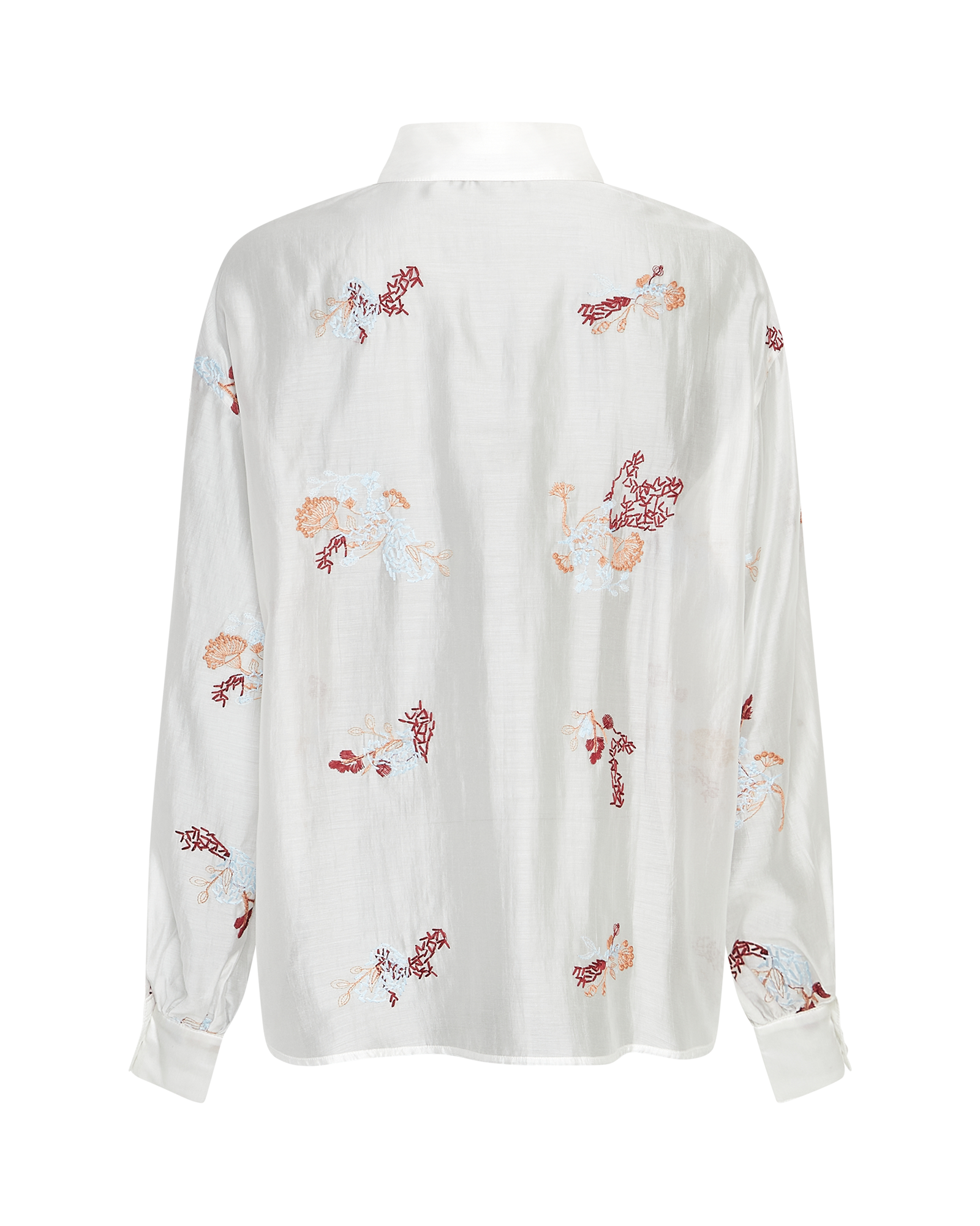 MSCHSabine Shirt EMB – Egret, back