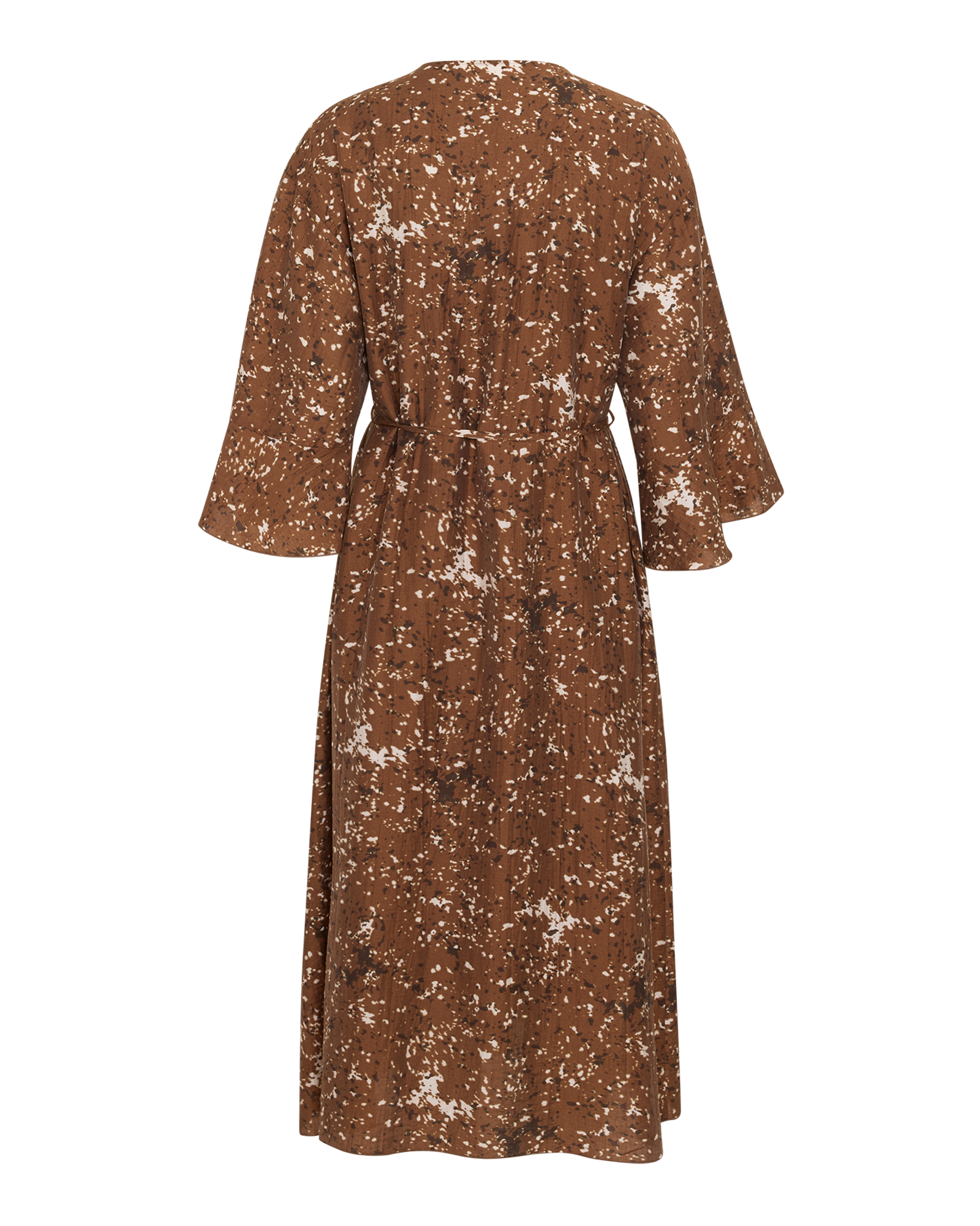 MSCHKailena 3/4 Dress AOP – Dachshund Dot, back