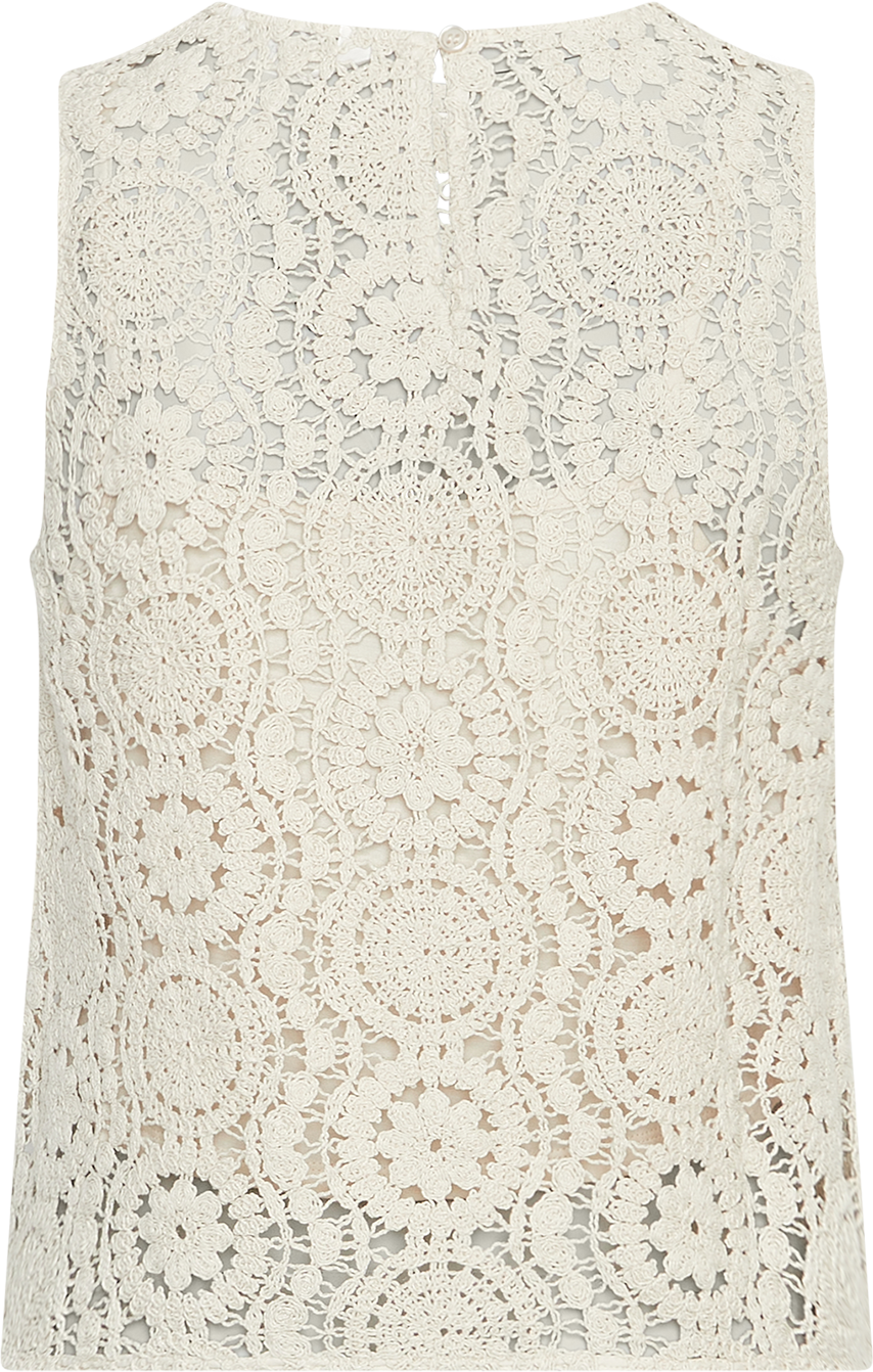 MSCHBaxter SL Top – Bleached Sand, back