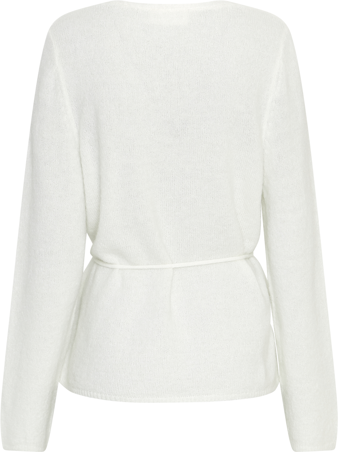 MSCHMiabelle Hope Wrap Cardigan – Egret, back