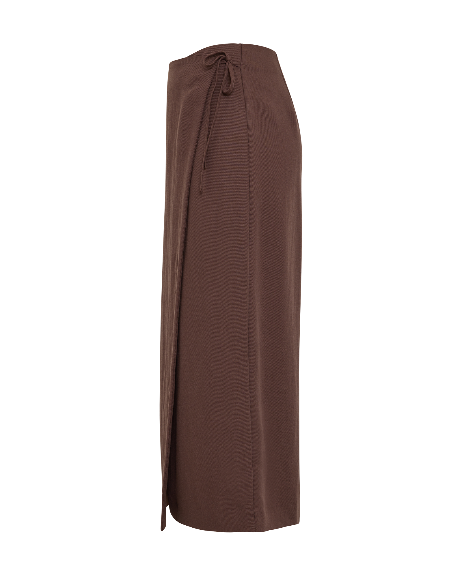 MSCHGia Franciska HW Wrap Skirt – C COFFEE MEL, close-up