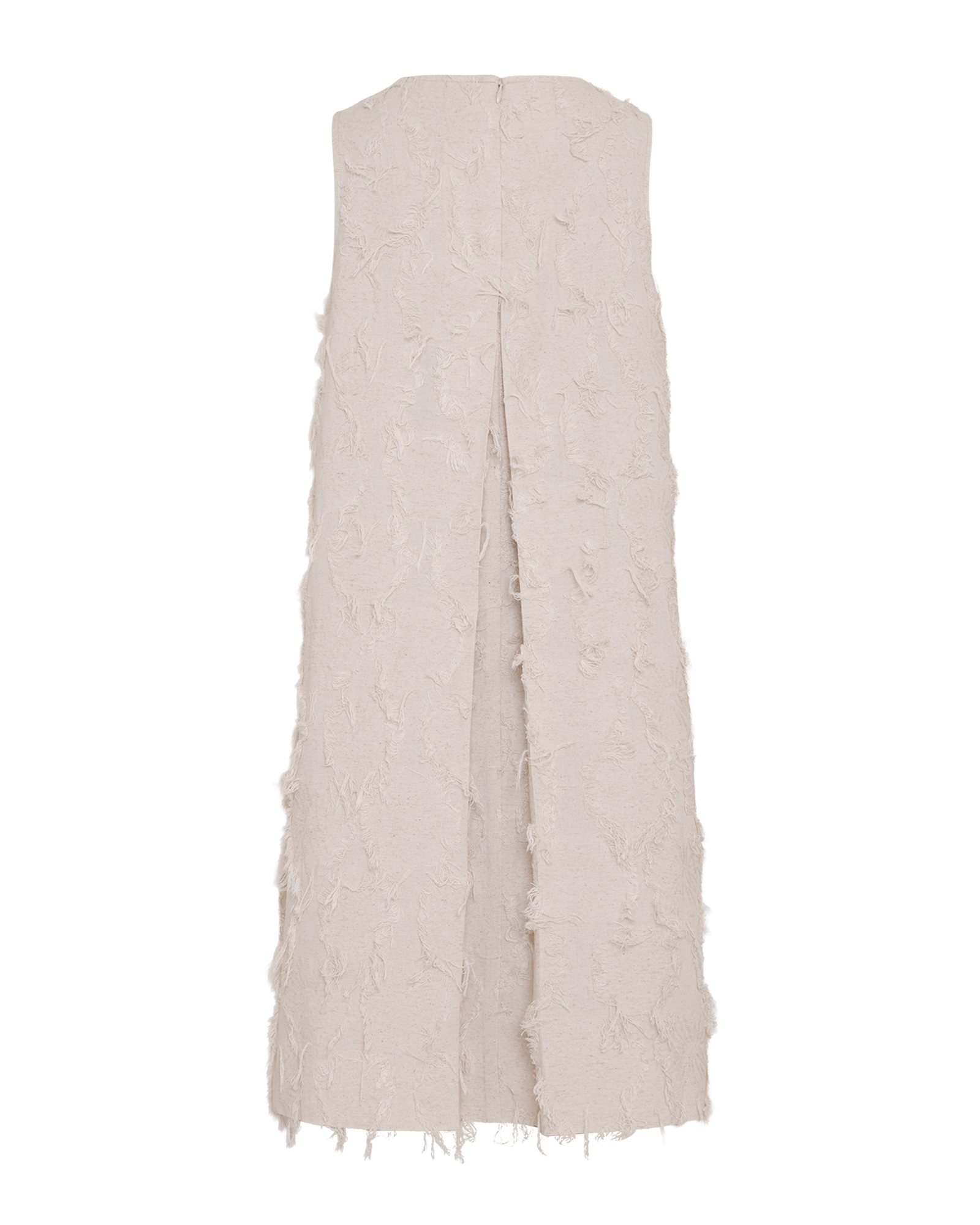 MSCHKornelie SL Dress – Sand Melange, back