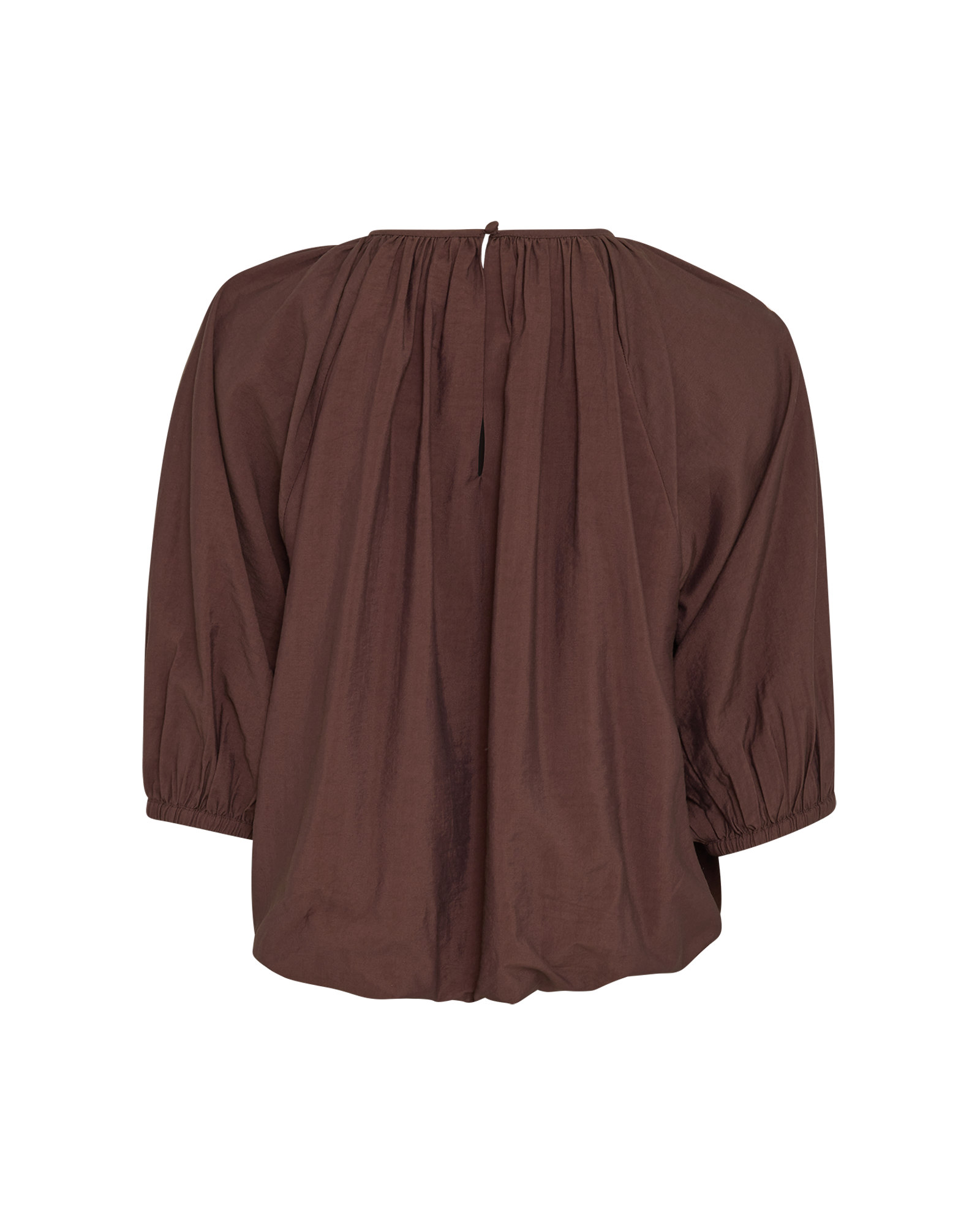 MSCHManola Selma 2/4 Top – CHICORY COFFEE, back