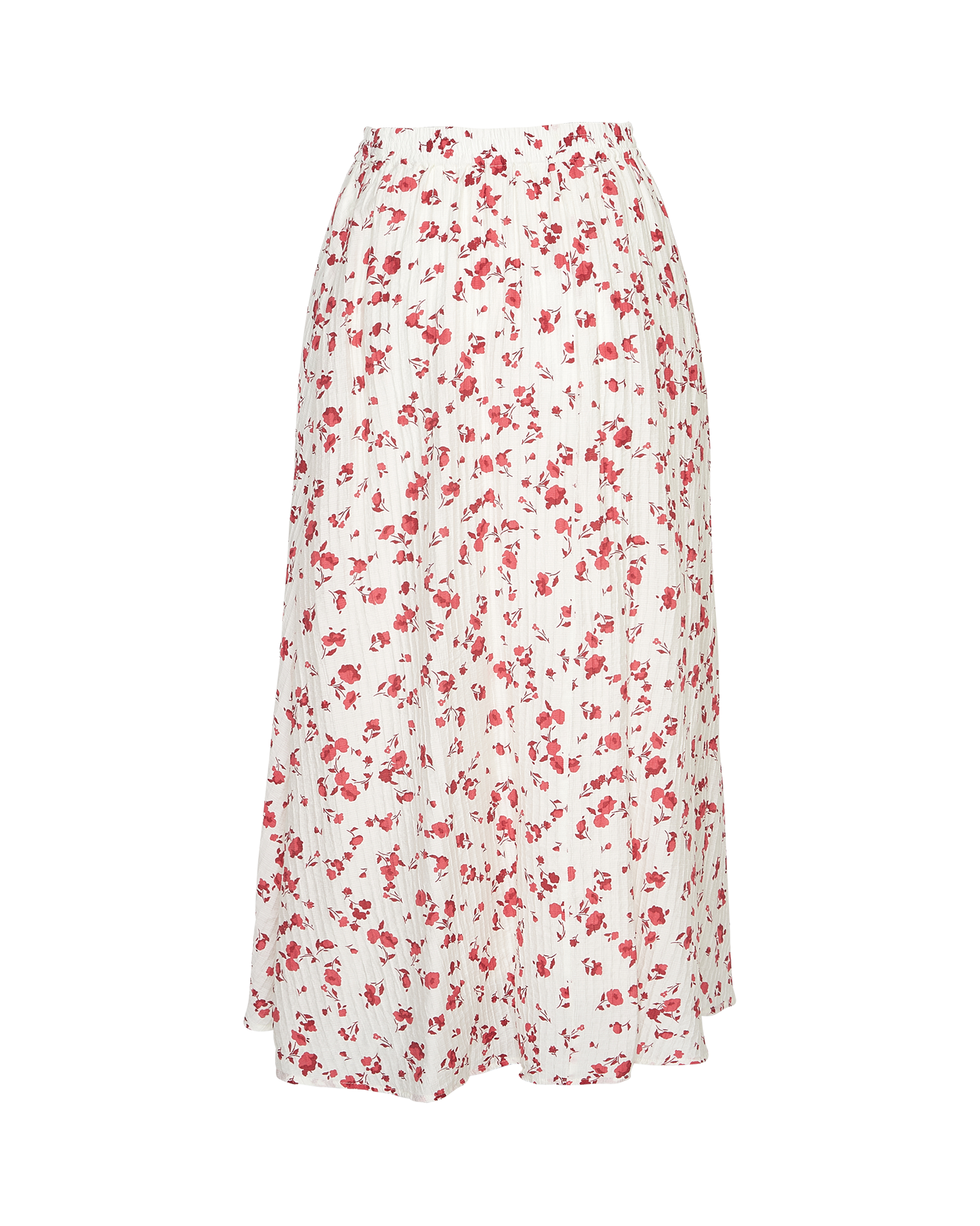 MSCHFalisha HW Skirt AOP – Rose Red Flower, back