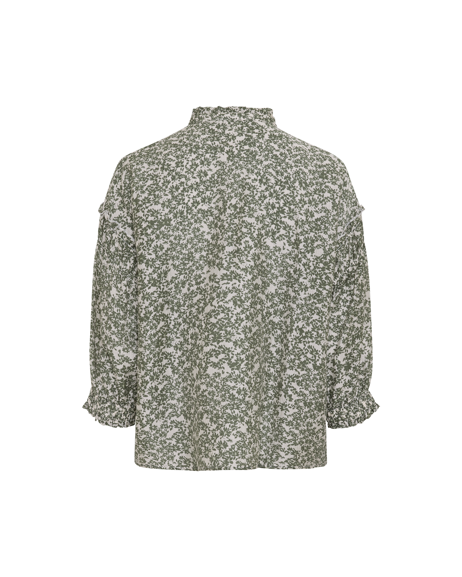 MSCHSeraphina 3/4 Shirt AOP – Egret Flower, back