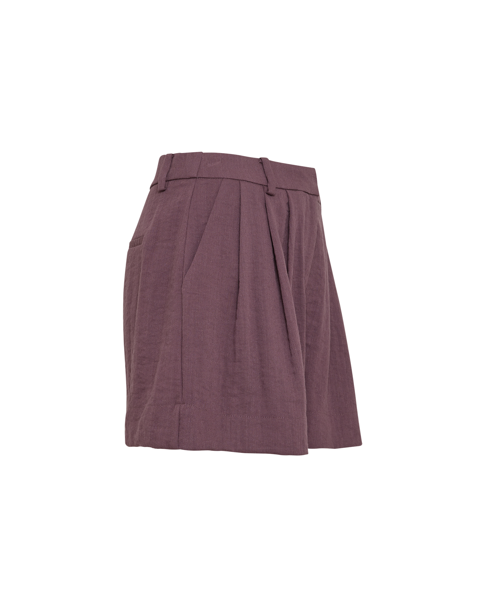 MSCHMauda HW Shorts – HUCKLEBERRY, close-up