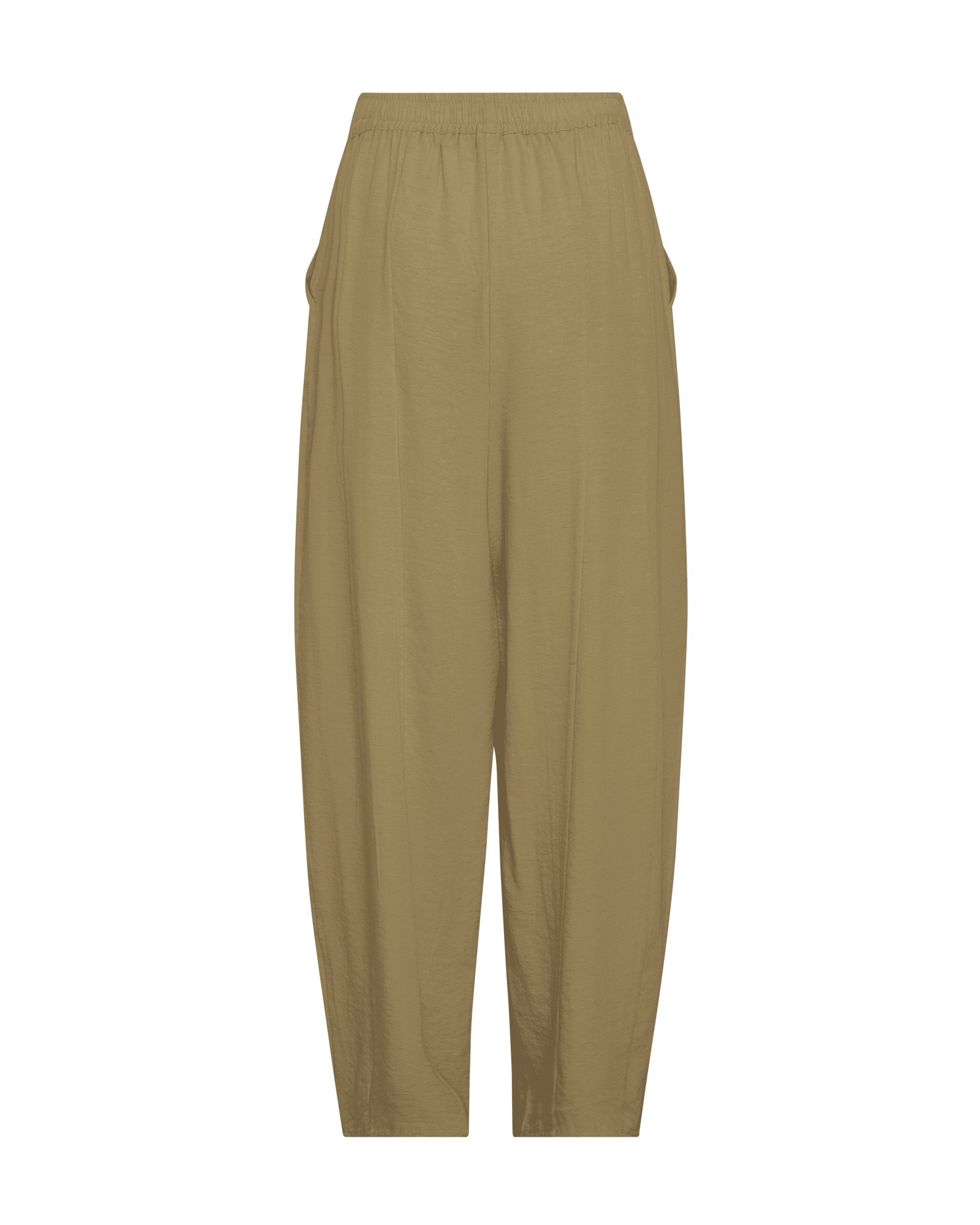 MSCHLilia Daria Barrel Pants – DRIED HERB, close-up