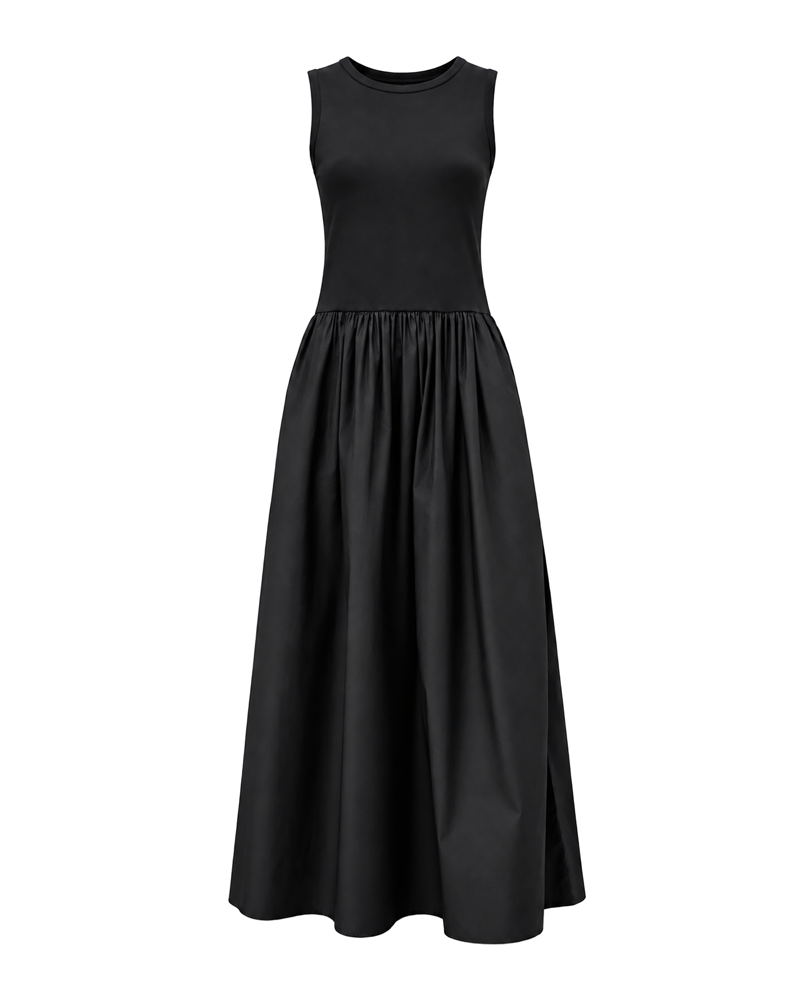 MSCHCris Jillene Wiliane SL Dress – Black, front