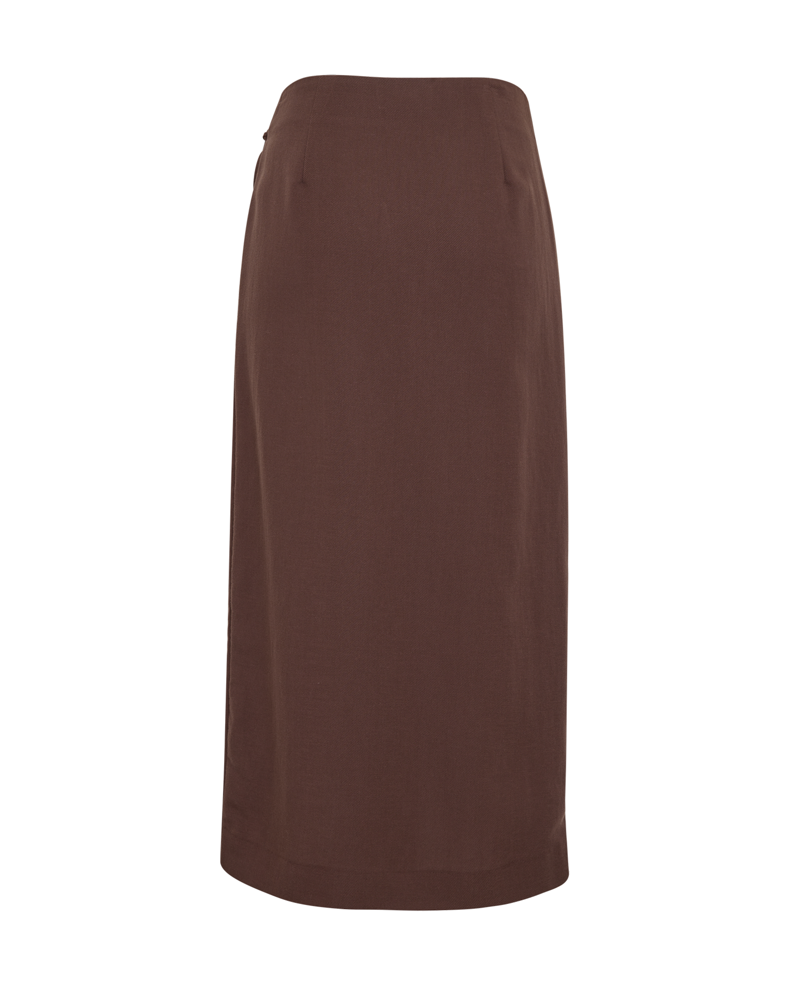 MSCHGia Franciska HW Wrap Skirt – C COFFEE MEL, back