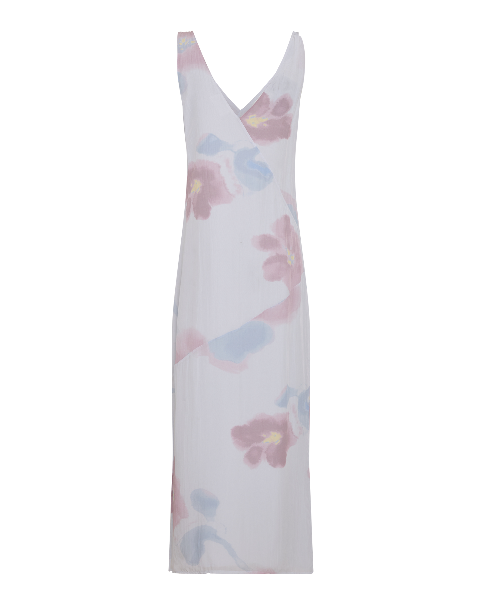 MSCHEmilia SL Dress AOP – C AIR FLOWER, back