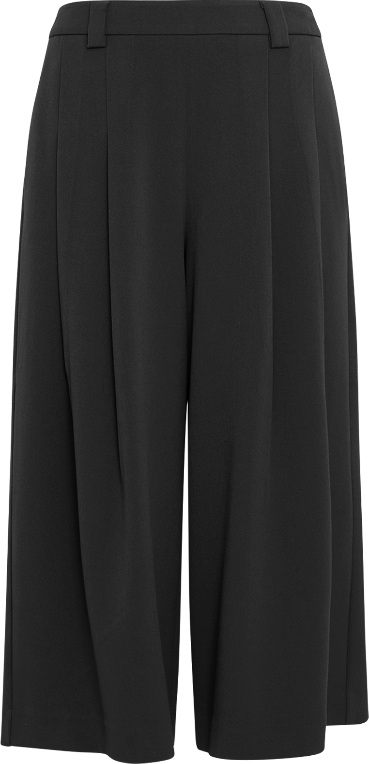 MSCHMaryla Henrika HW Culotte Pants – Black, front