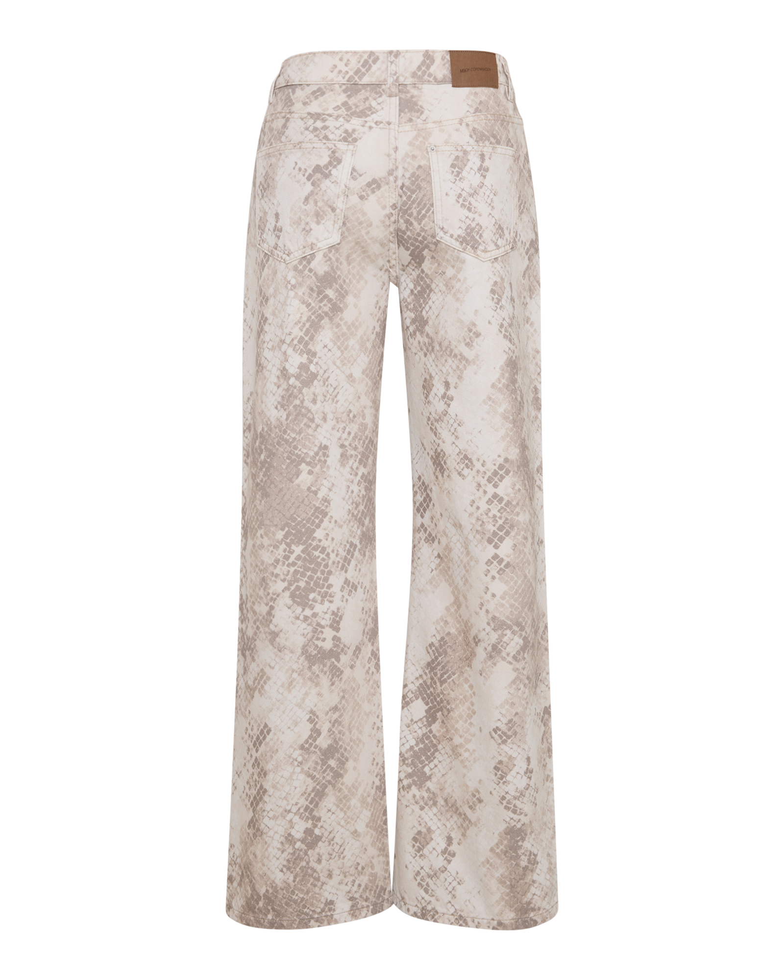 MSCHBine Ida Relaxed Jeans AOP – ABSTRACT ANIMAL, back