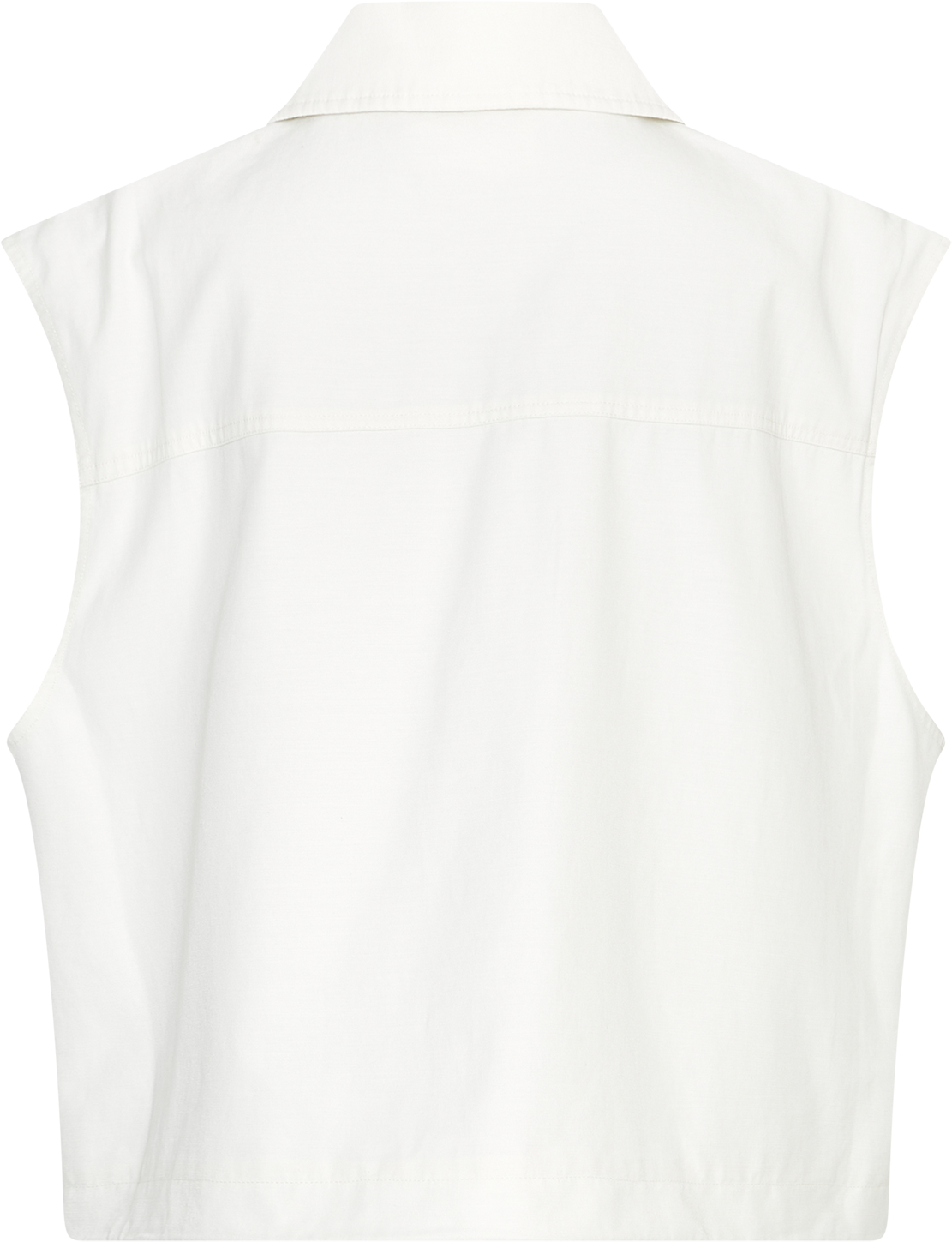 MSCHJosilyn Vest – Egret, back