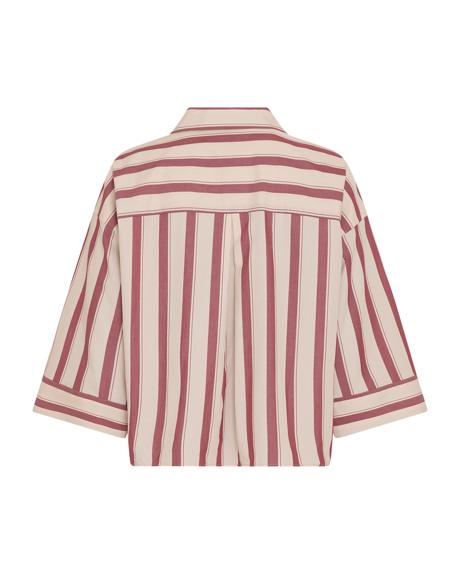 MSCHSusana Selmina 3/4 Shirt STP – Rhododendron / Oatmeal, back