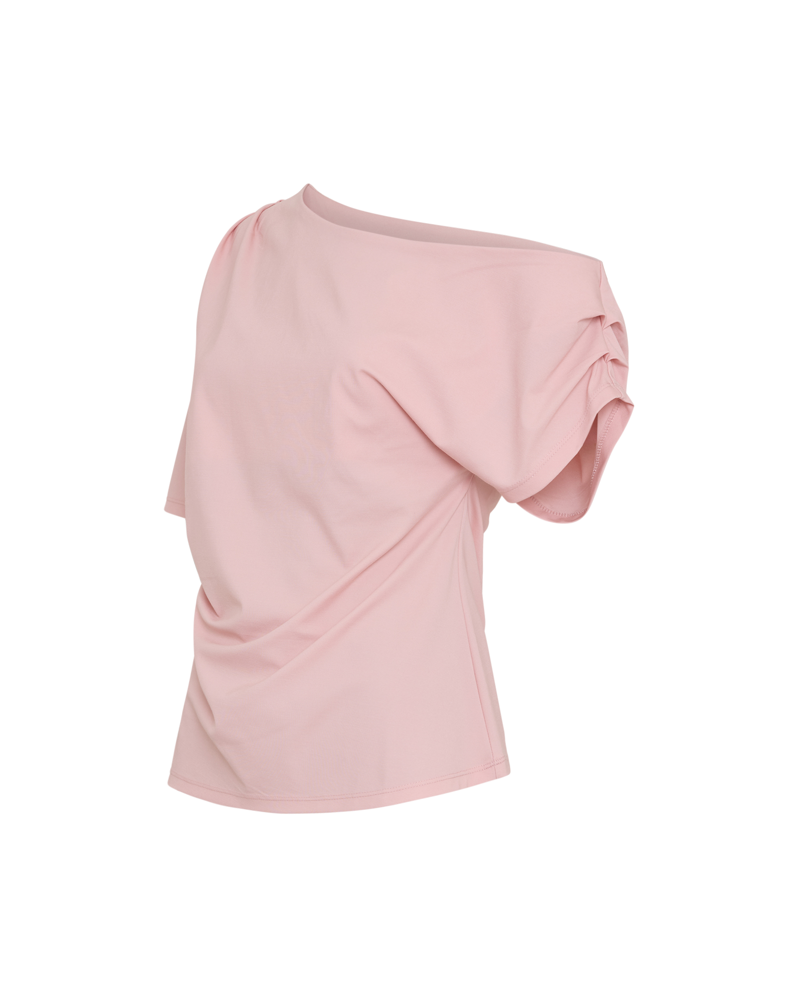 MSCHMolly Noriel 2/4 Top – PEACHSKIN, close-up