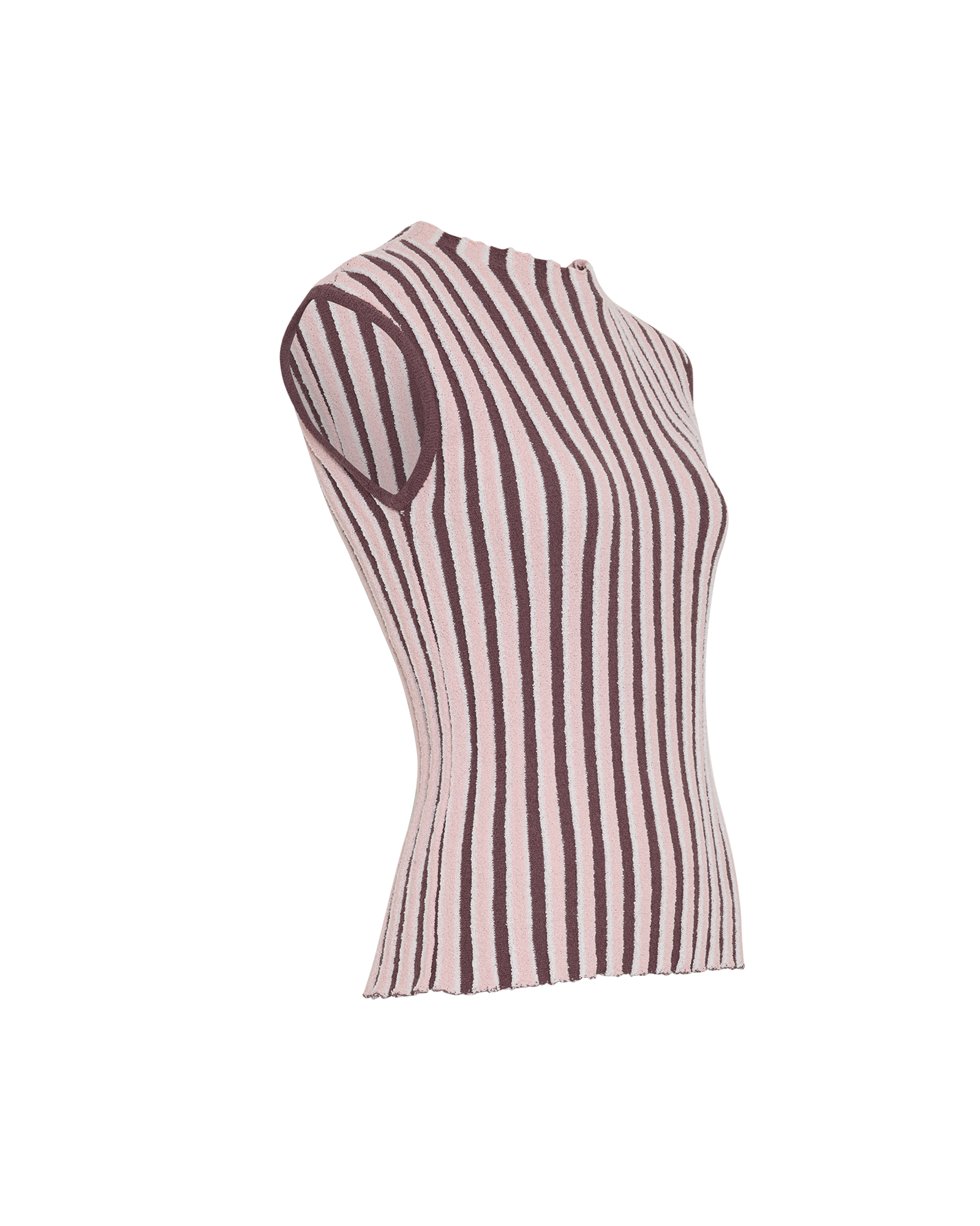 MSCHMilia Oaklyn SL Top STP – HUCKLEB/PEACHS, close-up