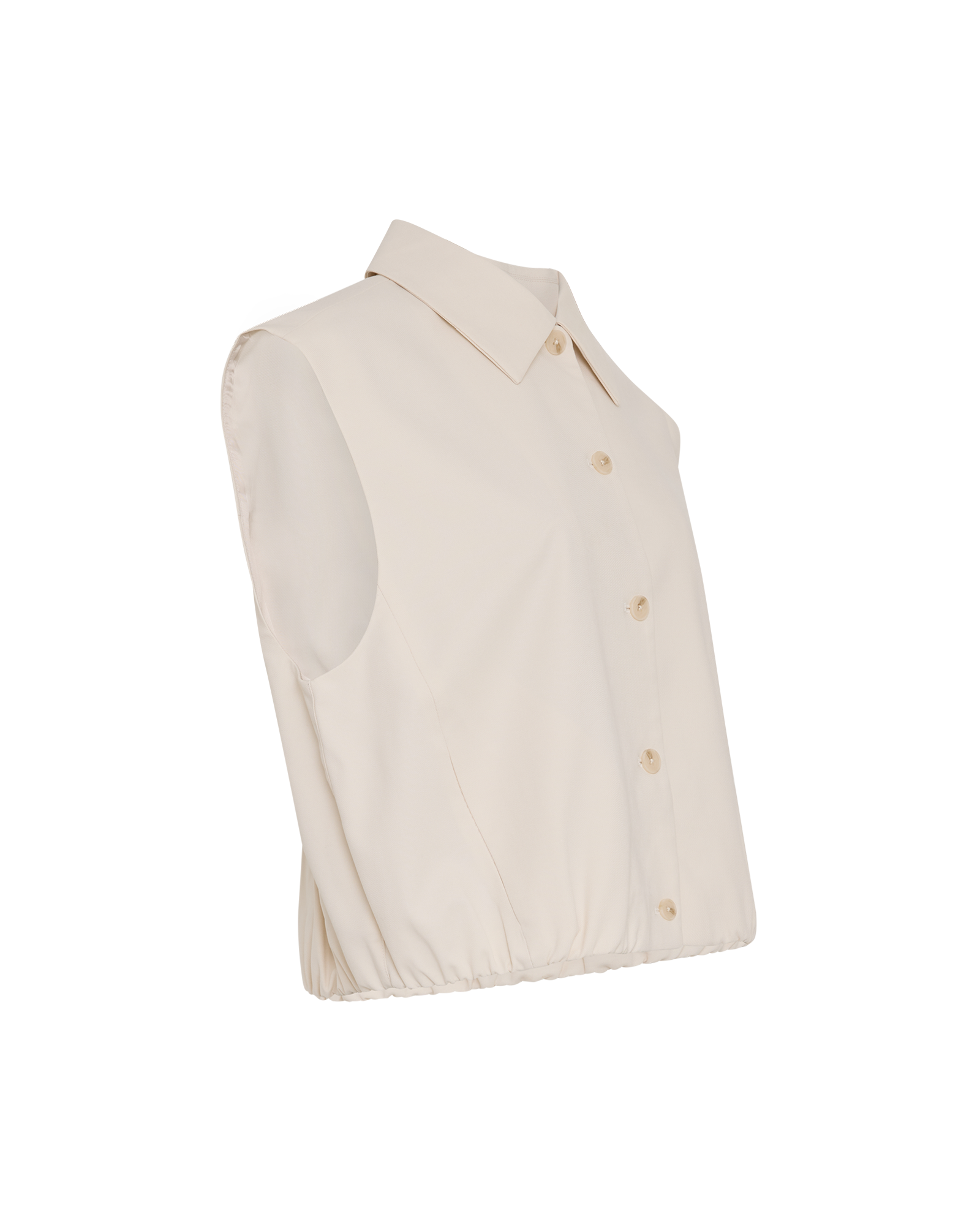 MSCHSienna Waistcoat – BIRCH, close-up